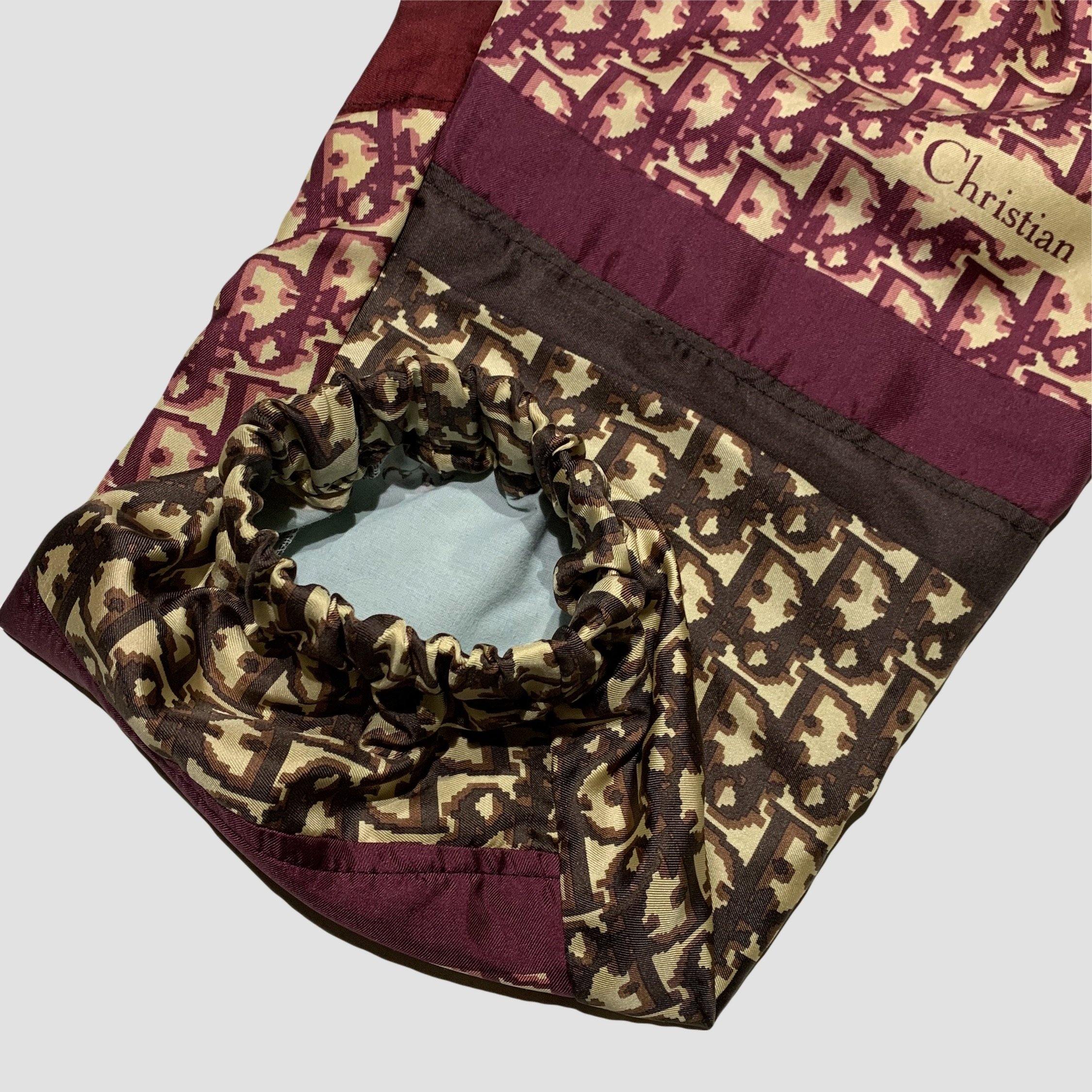 Custom Made Patchwork Monogram Joggers With Face Mask - Original Allure