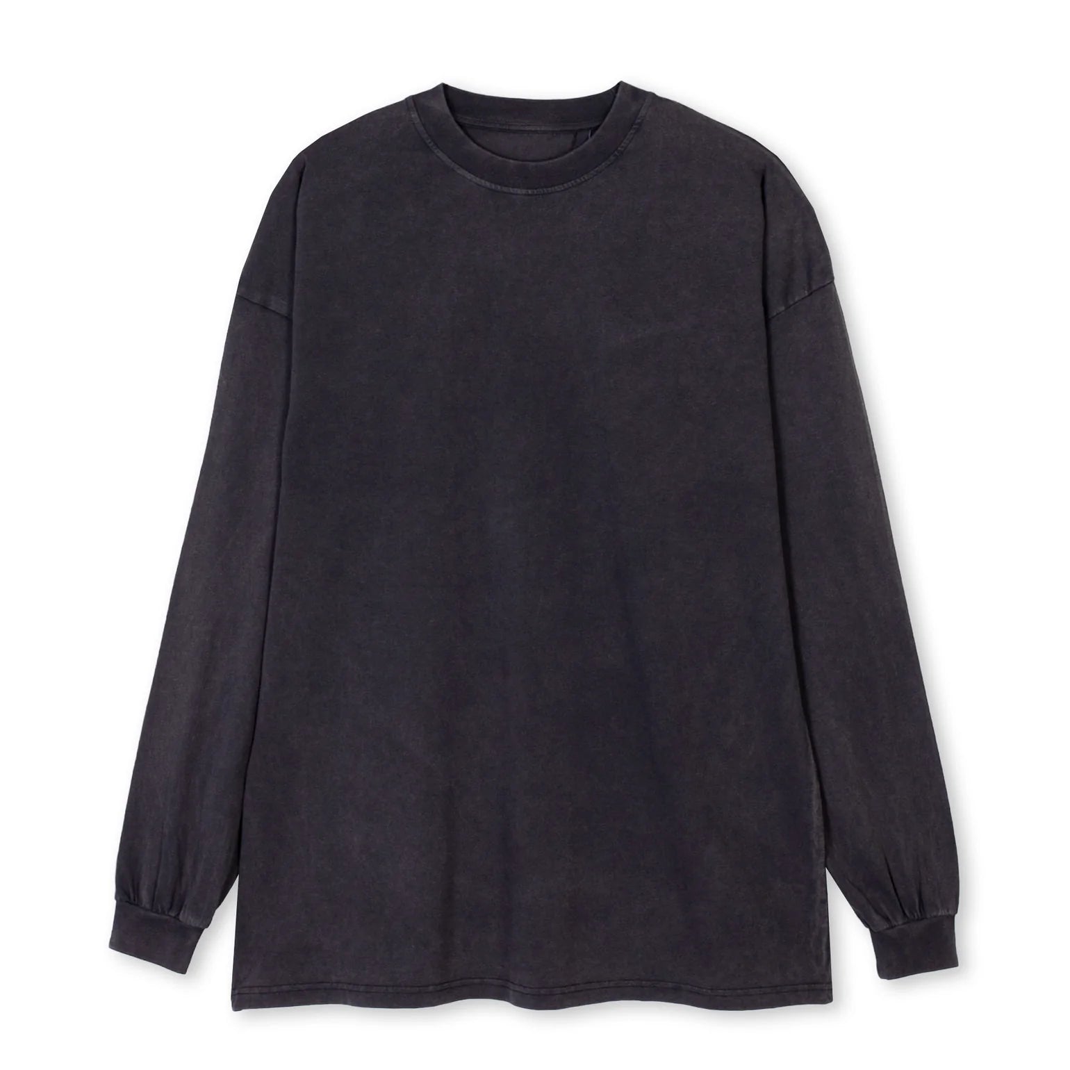 Vintage Black Oversized LS Tee Original Allure