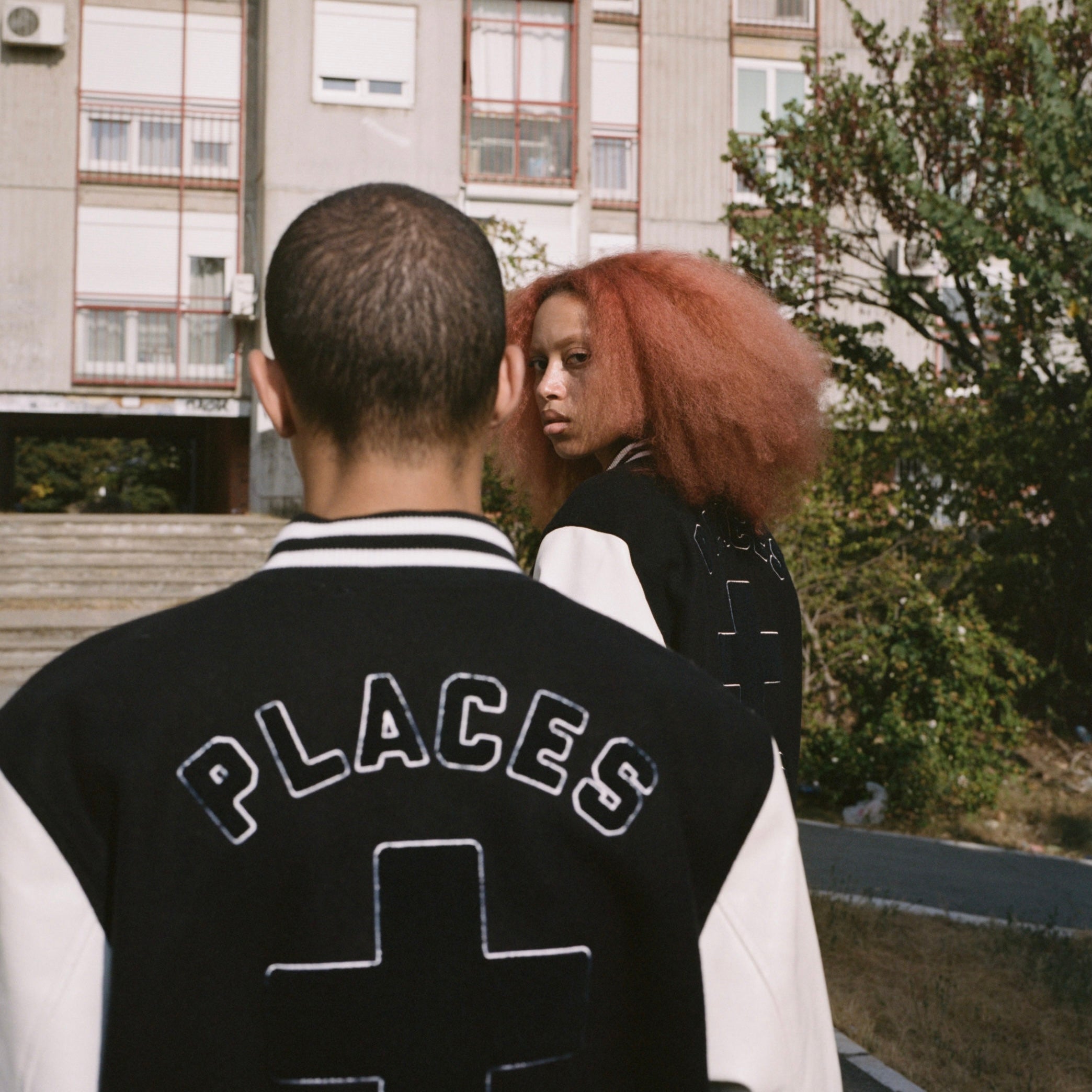 Places Plus Faces Varsity Jacket - Original Allure