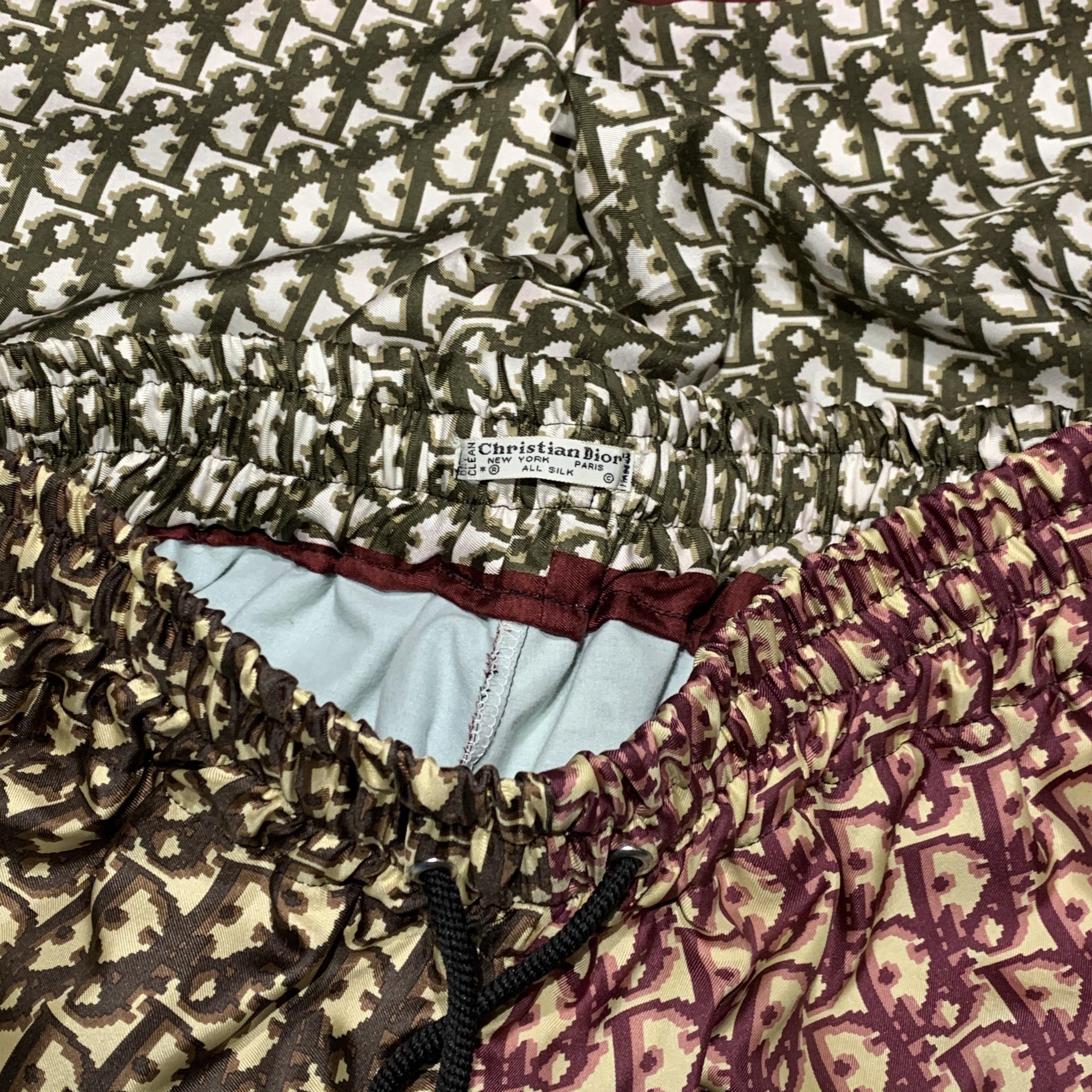 Custom Made Patchwork Monogram Joggers With Face Mask - Original Allure