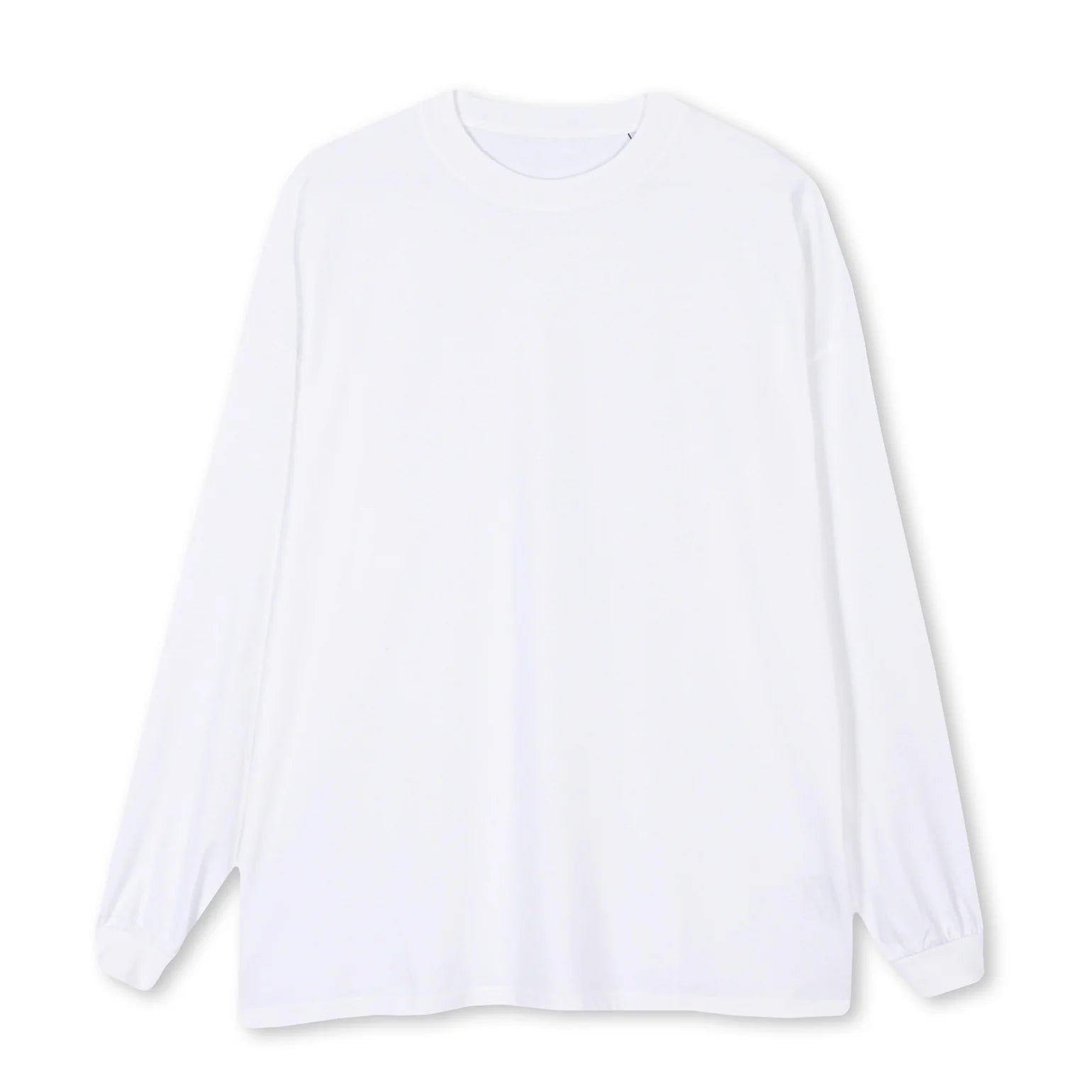 White Oversized LS Tee Original Allure