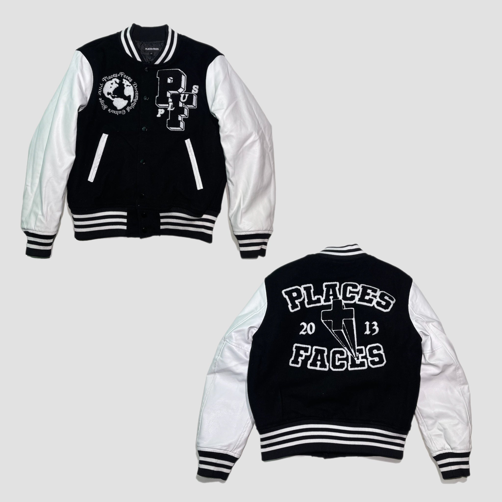 Places Plus Faces Varsity Jacket Original Allure