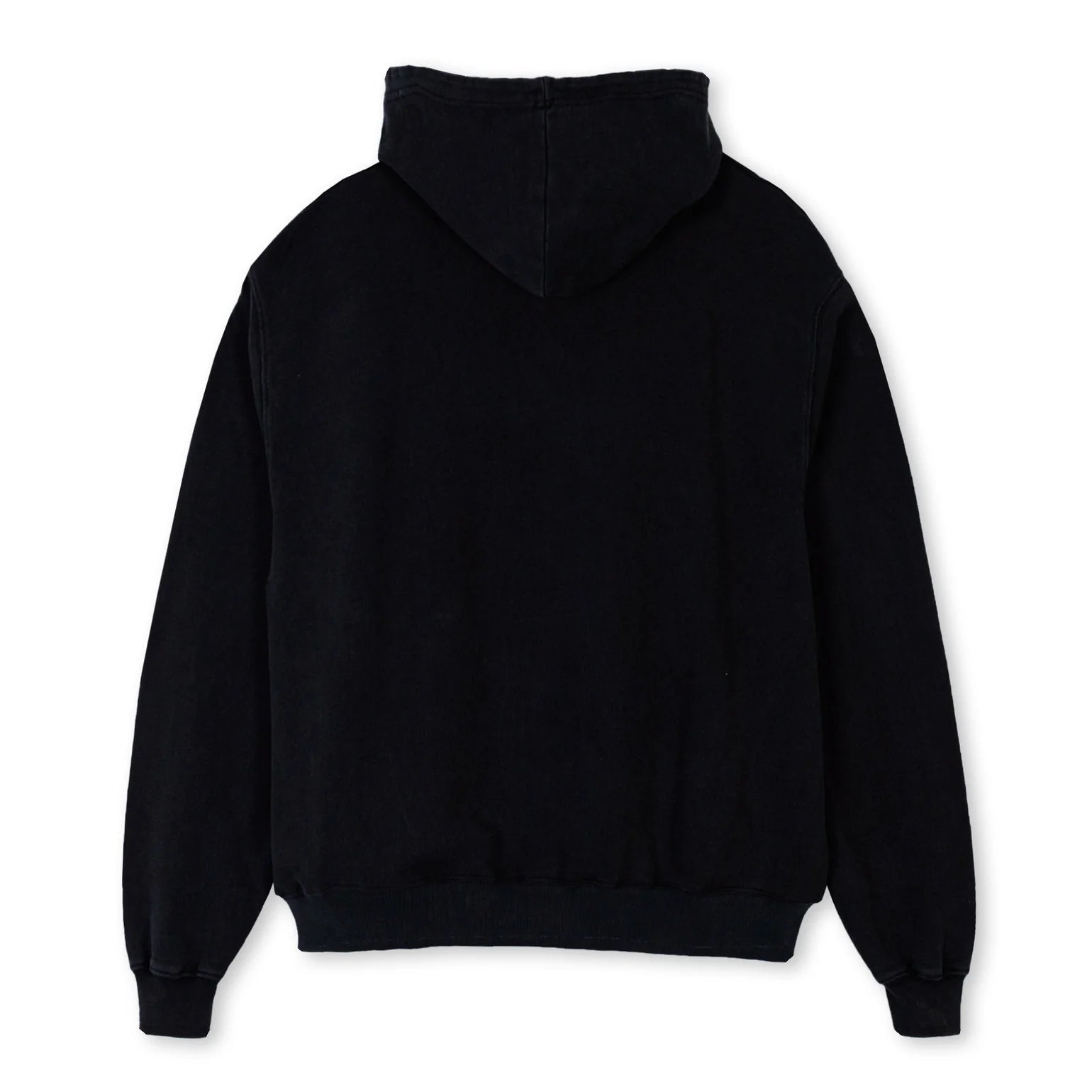 Black Oversized Zipped Hoodie Original Allure
