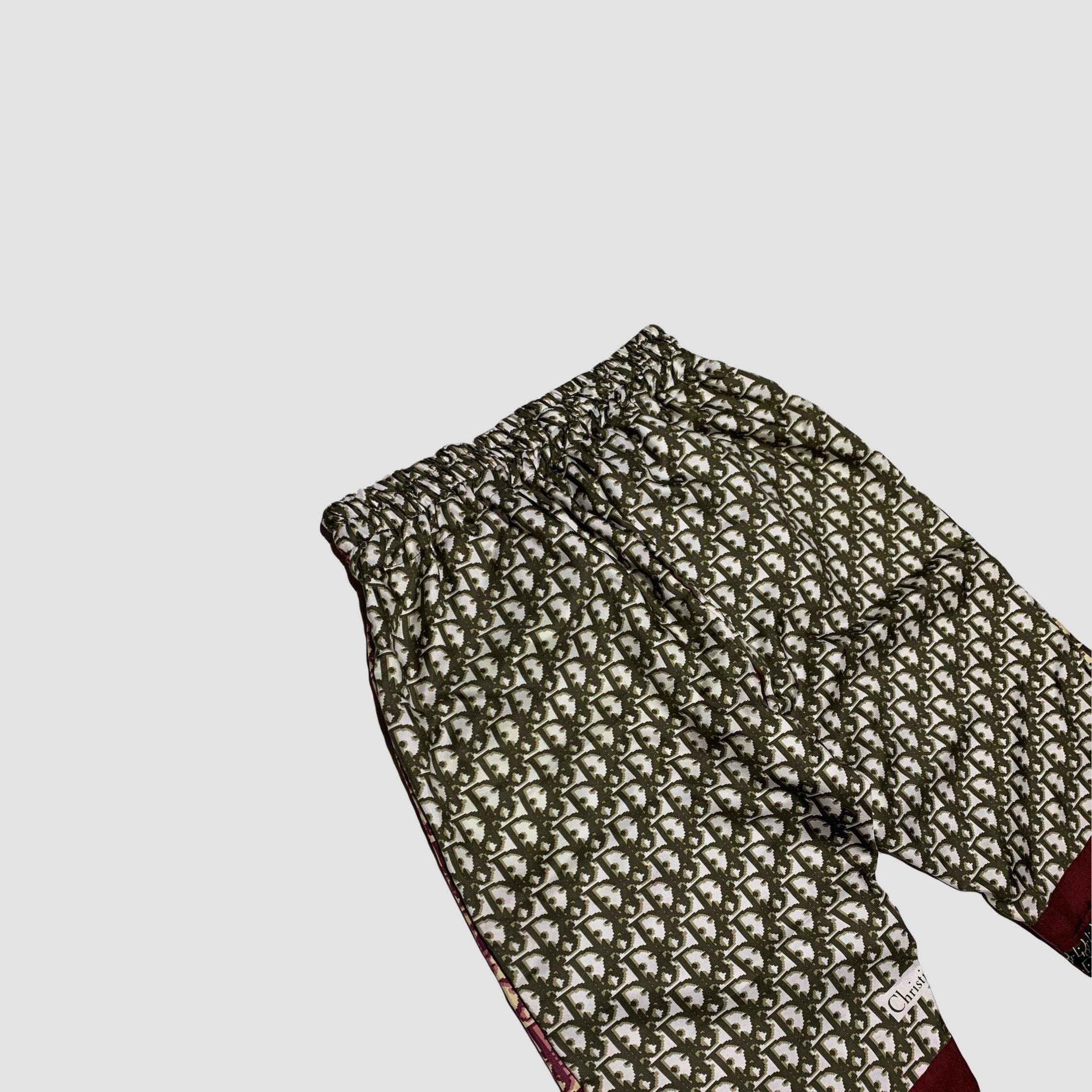 Custom Made Patchwork Monogram Joggers With Face Mask - Original Allure