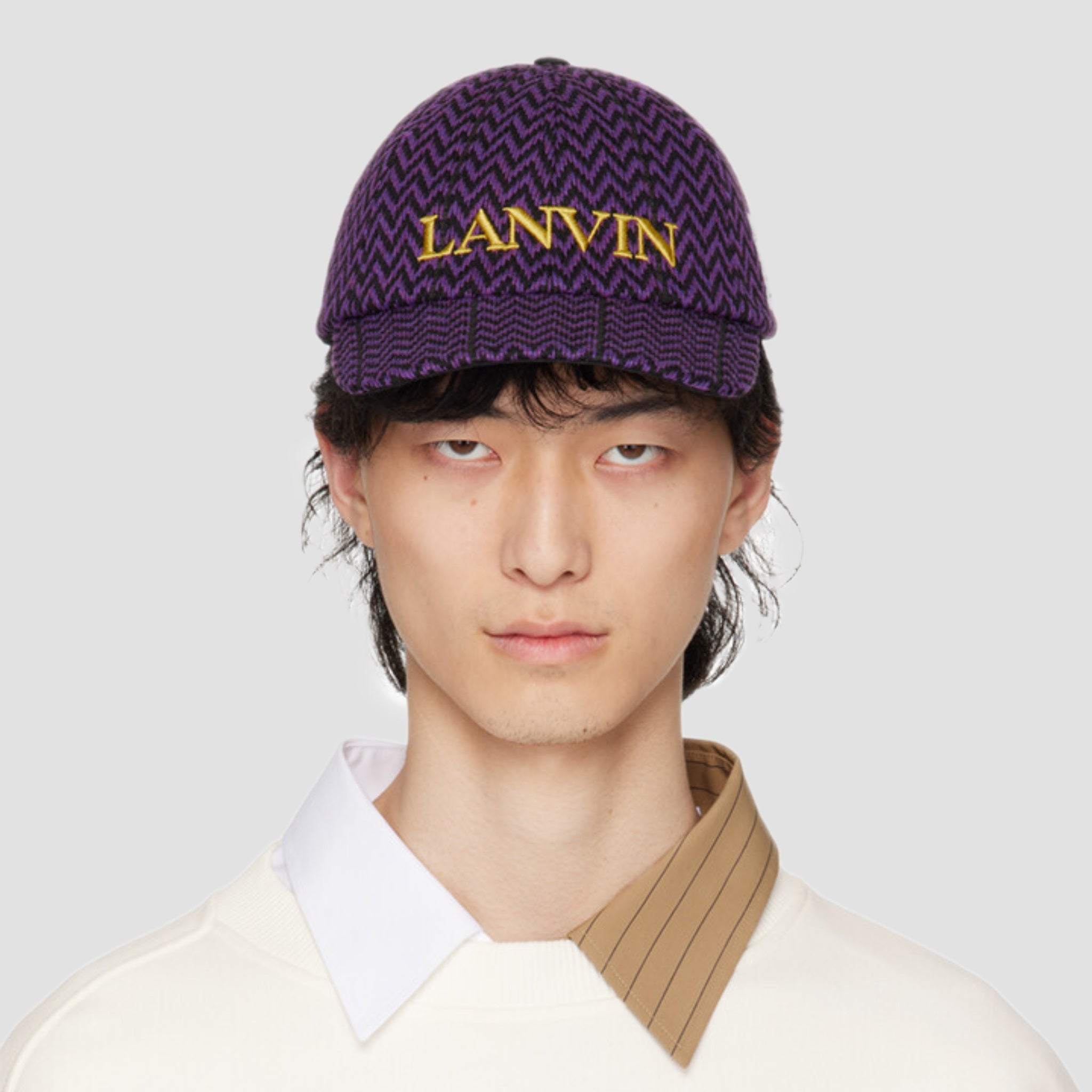 Lanvin X Future Curb Cotton Cap