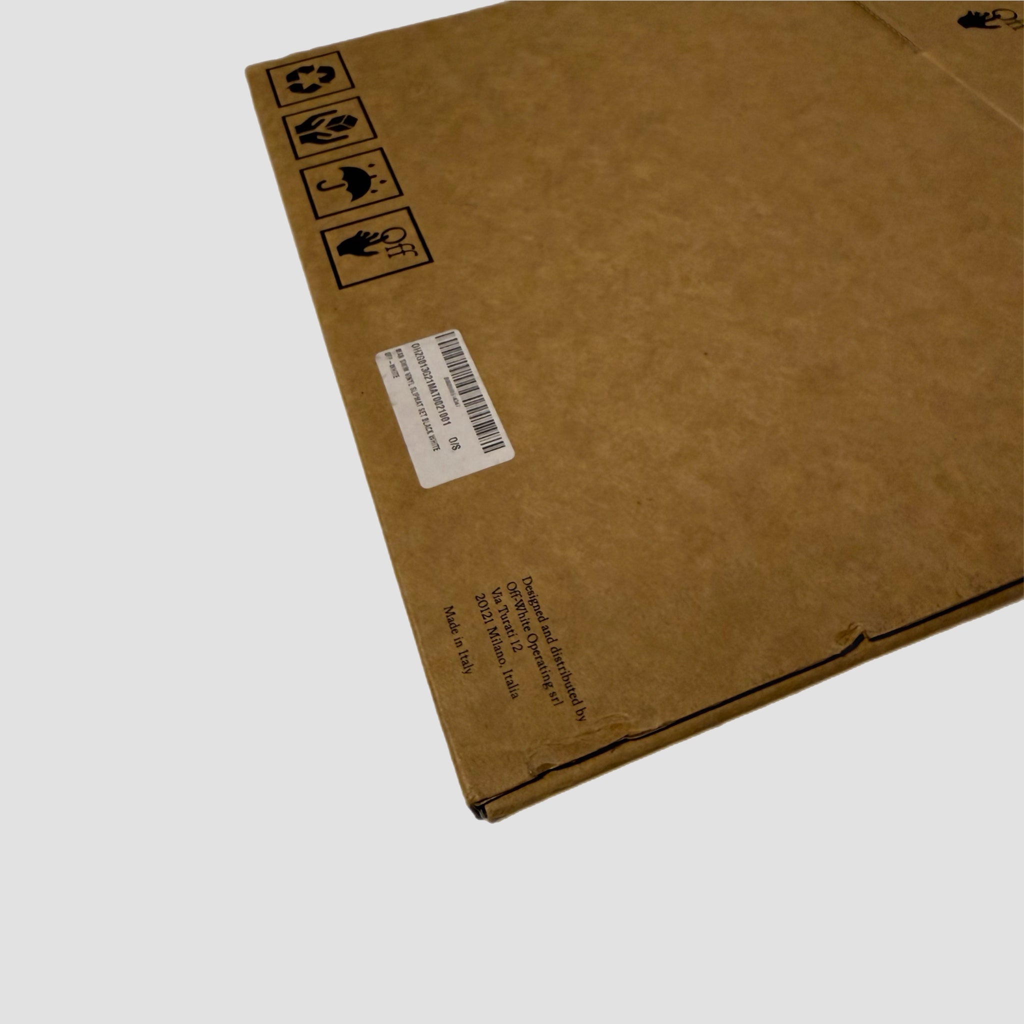 Off-White Man Swim Vinyl Slipmat Set Black