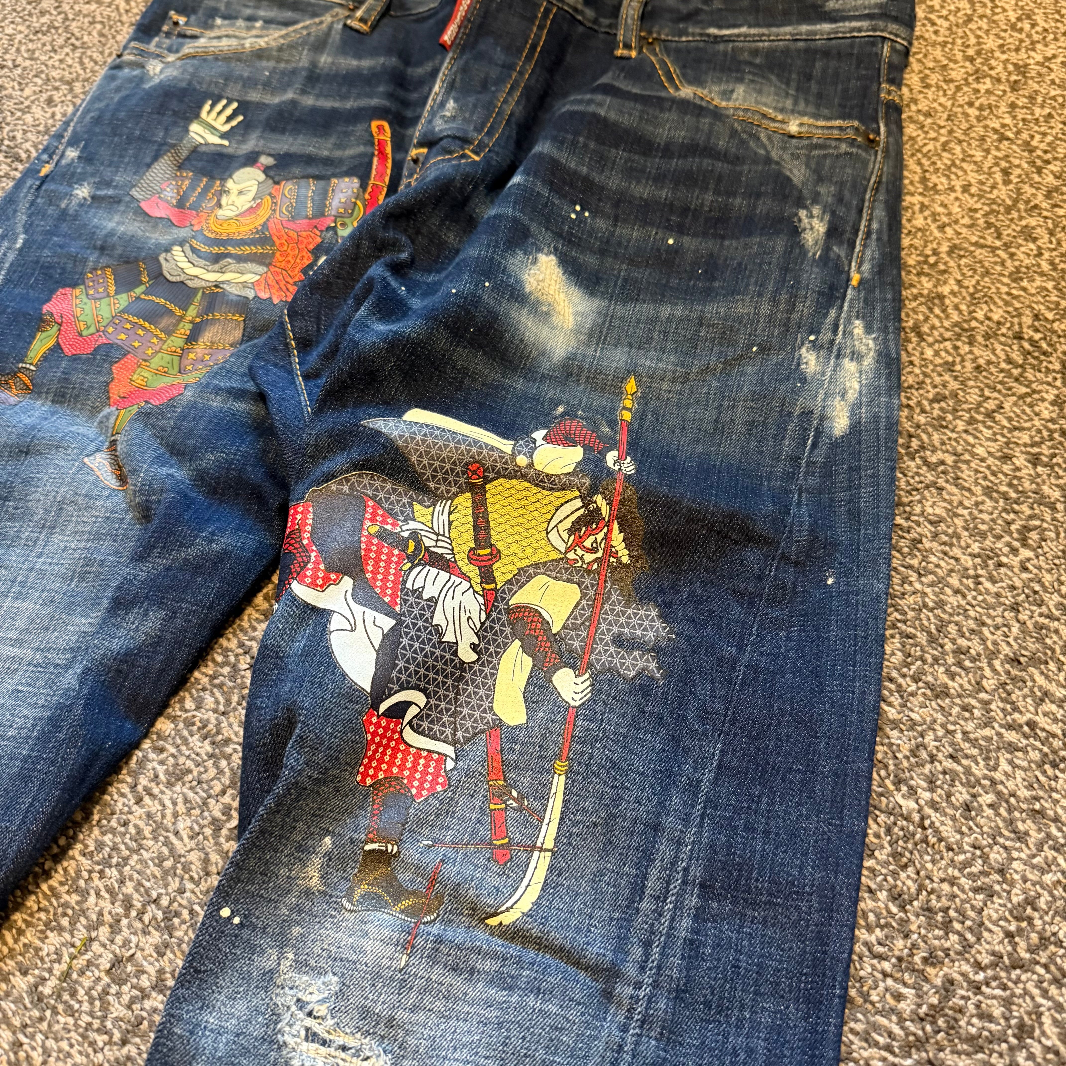 Dsquared2 Samurai Slim Fit Jeans