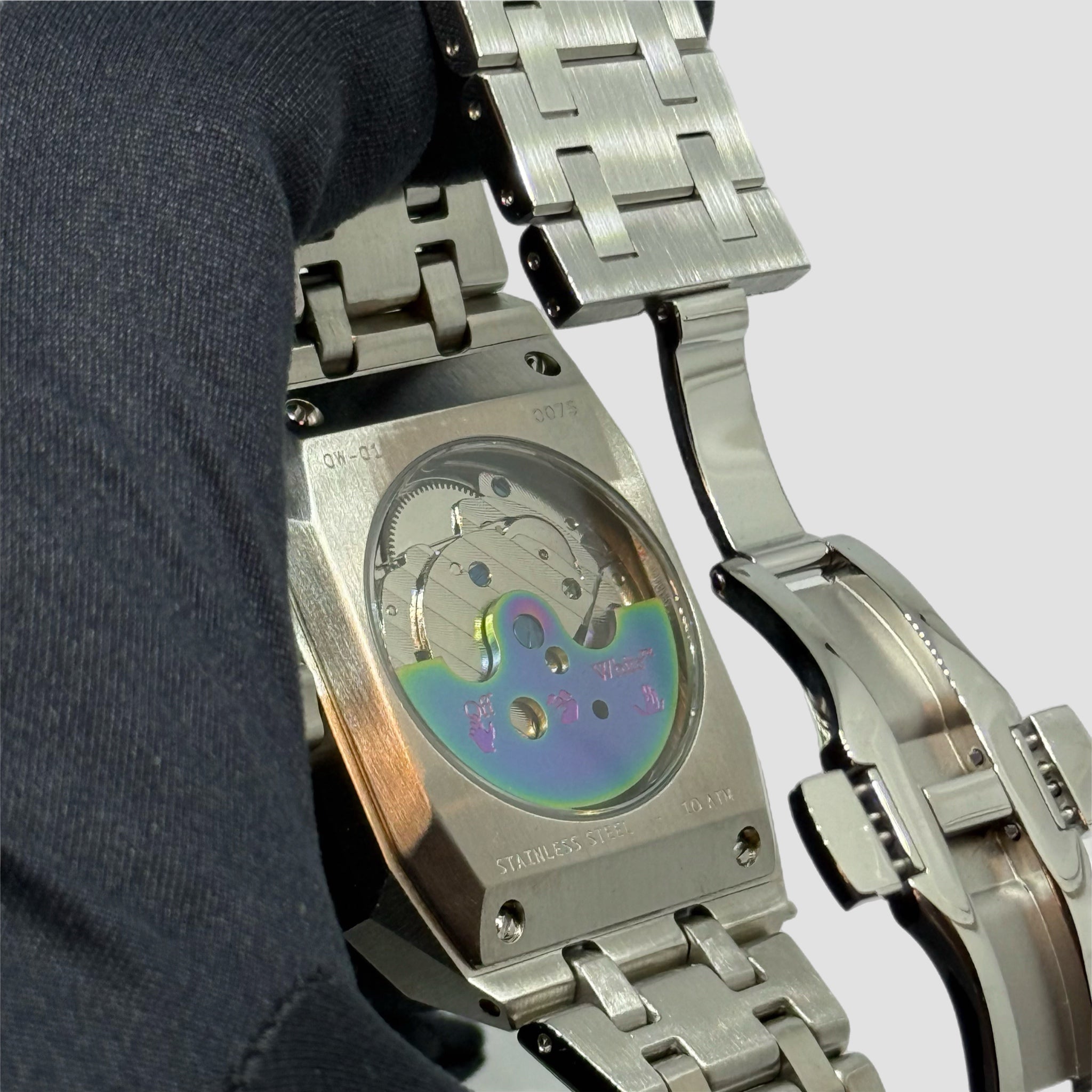 Off-White OW-01 Square Frame Automatic Watch