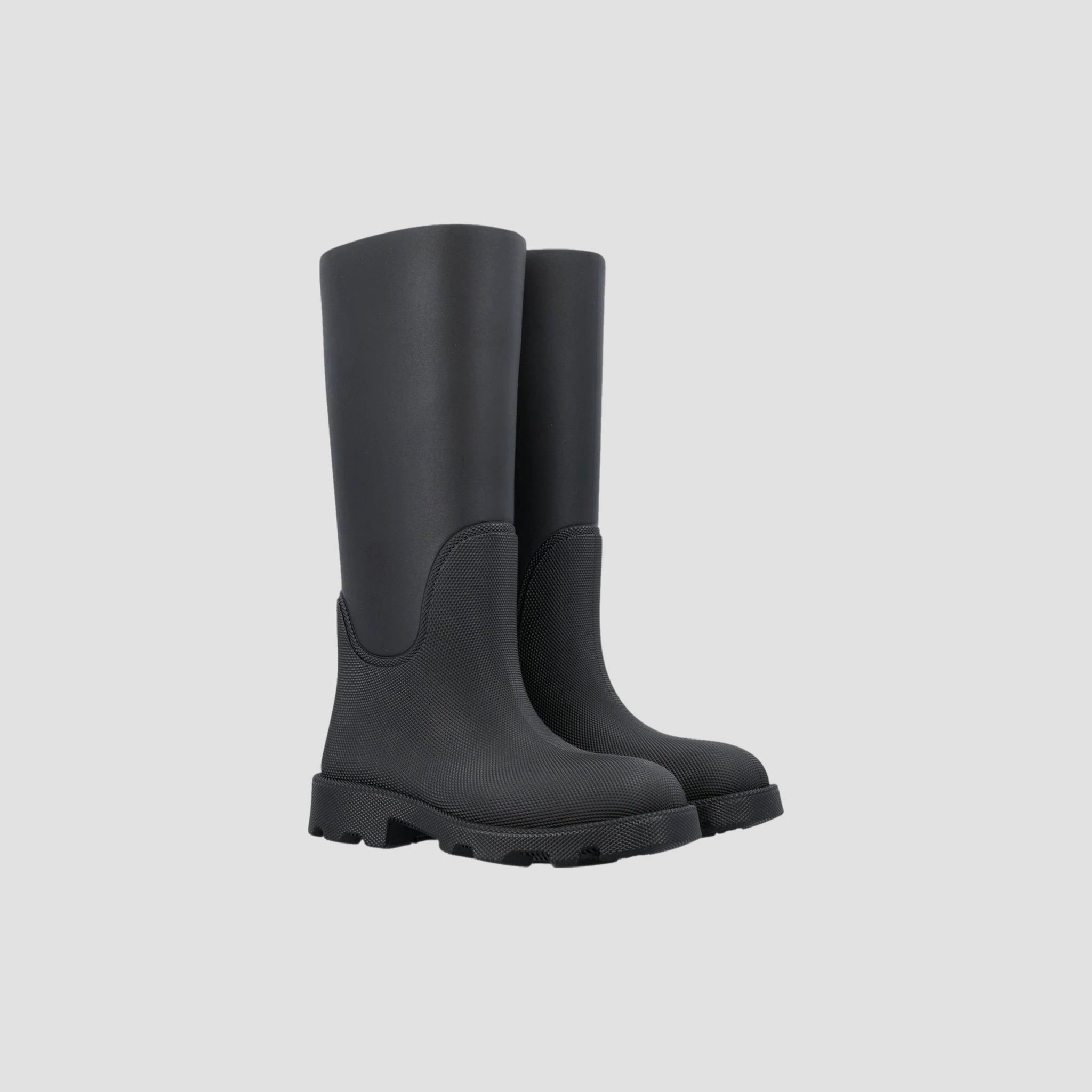 Burberry Rubber Marsh High Boots Black