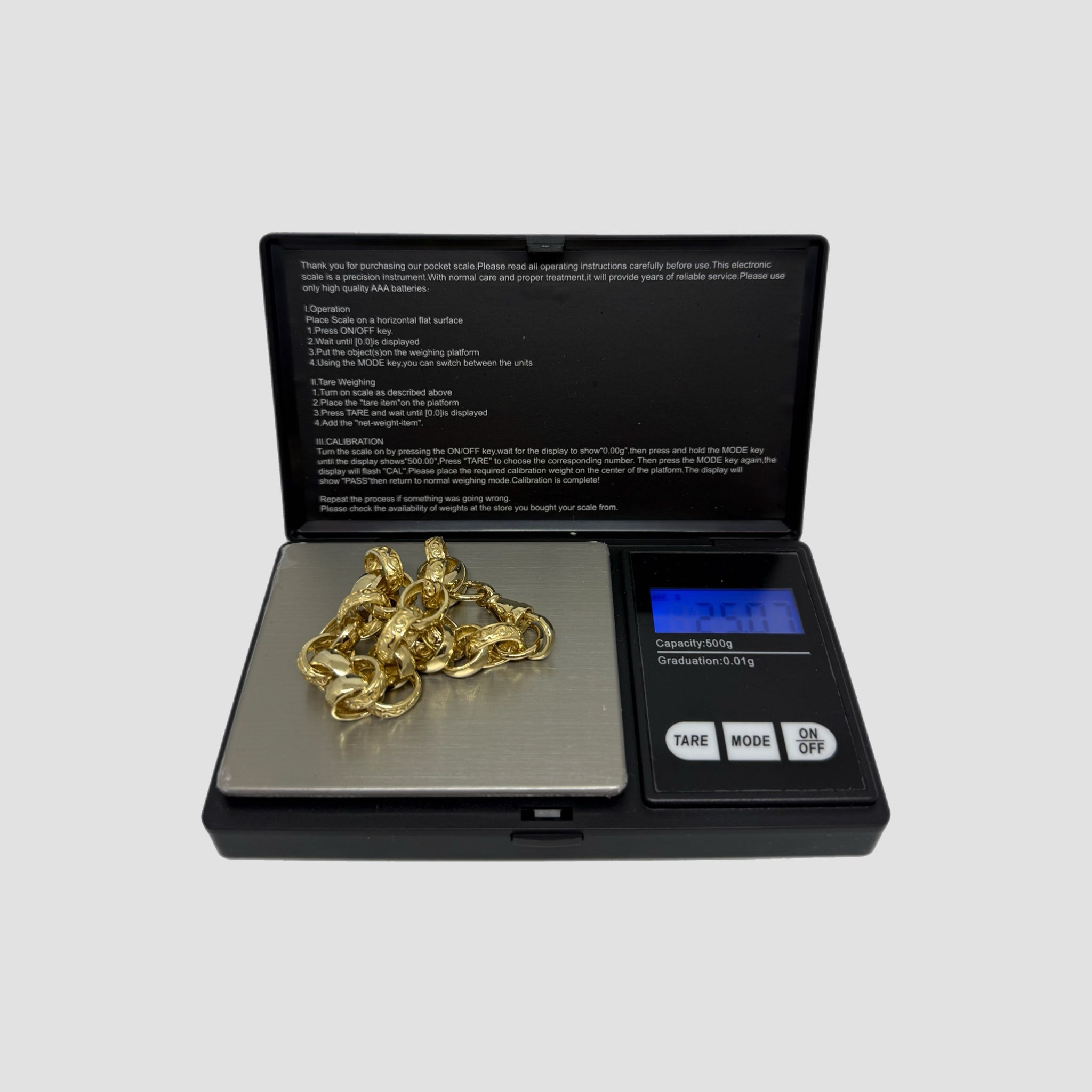 9ct Half Pattern Belcher Chain Bracelet