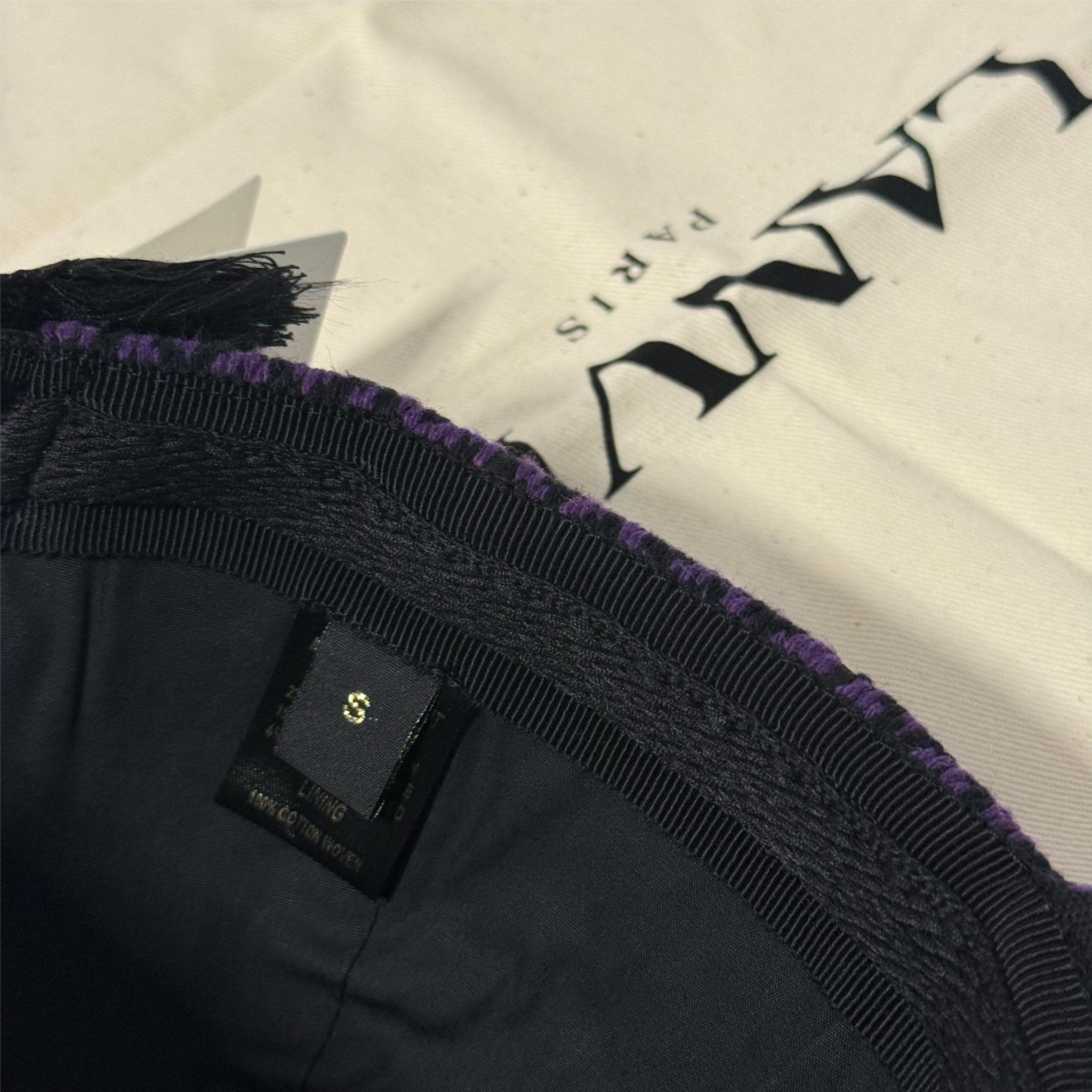 Lanvin X Future Curb Cotton Cap