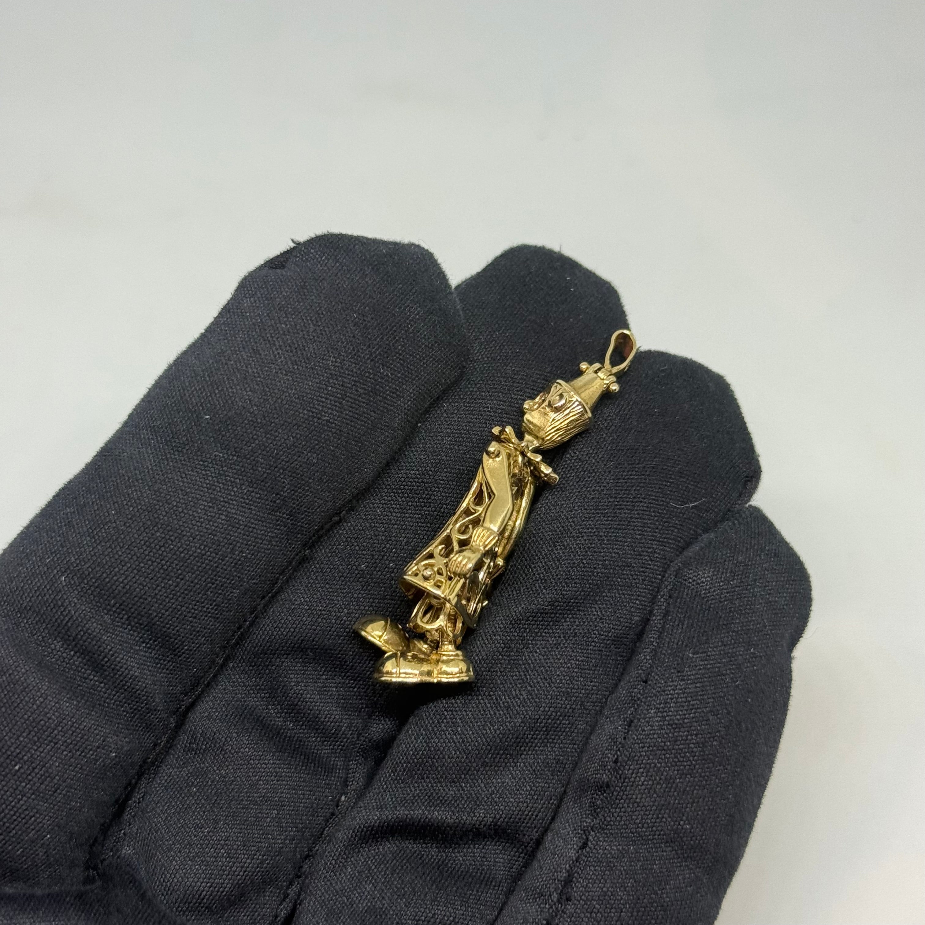 9ct Clown Pendant Charm