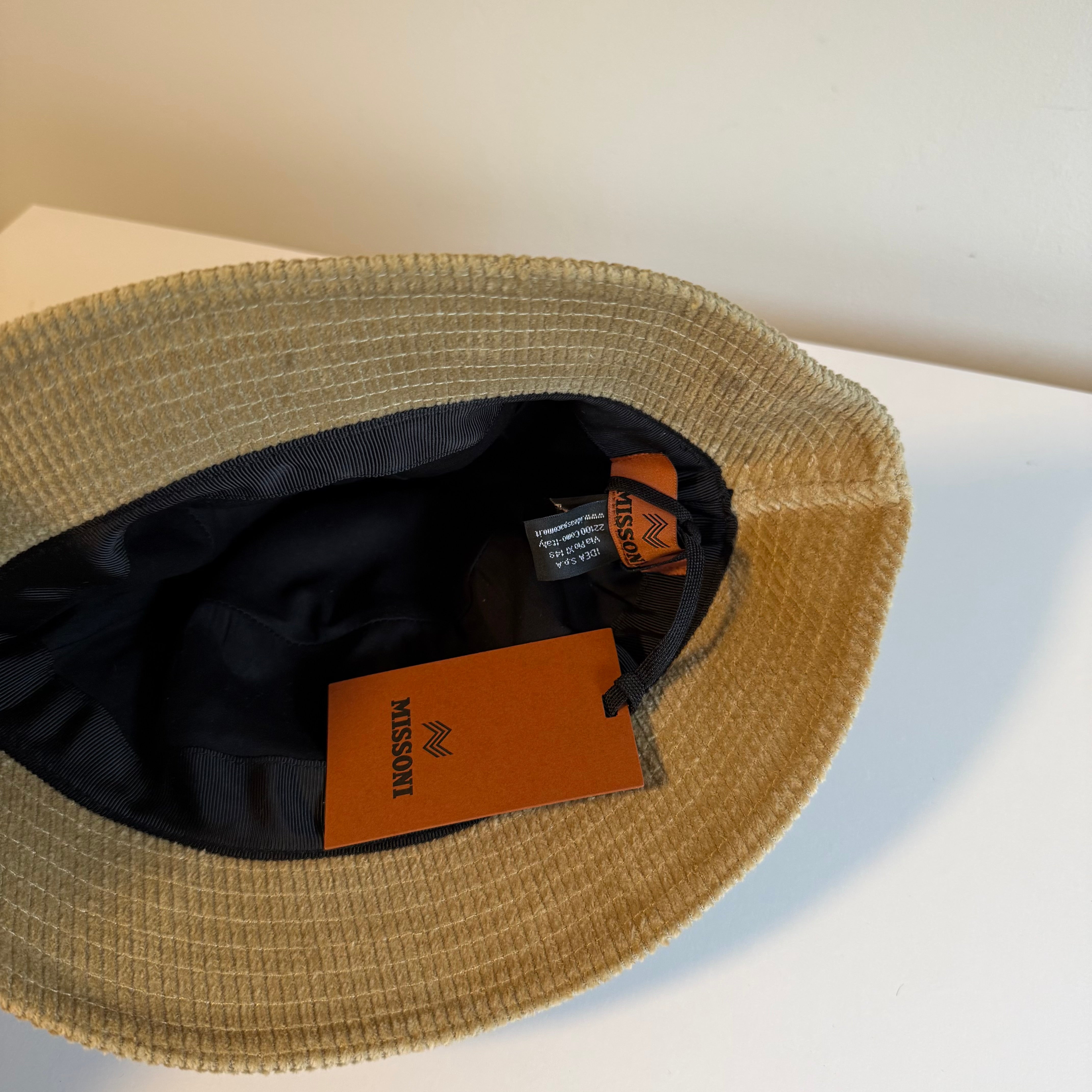 Missoni Chinelle Logo Cord Bucket Hat