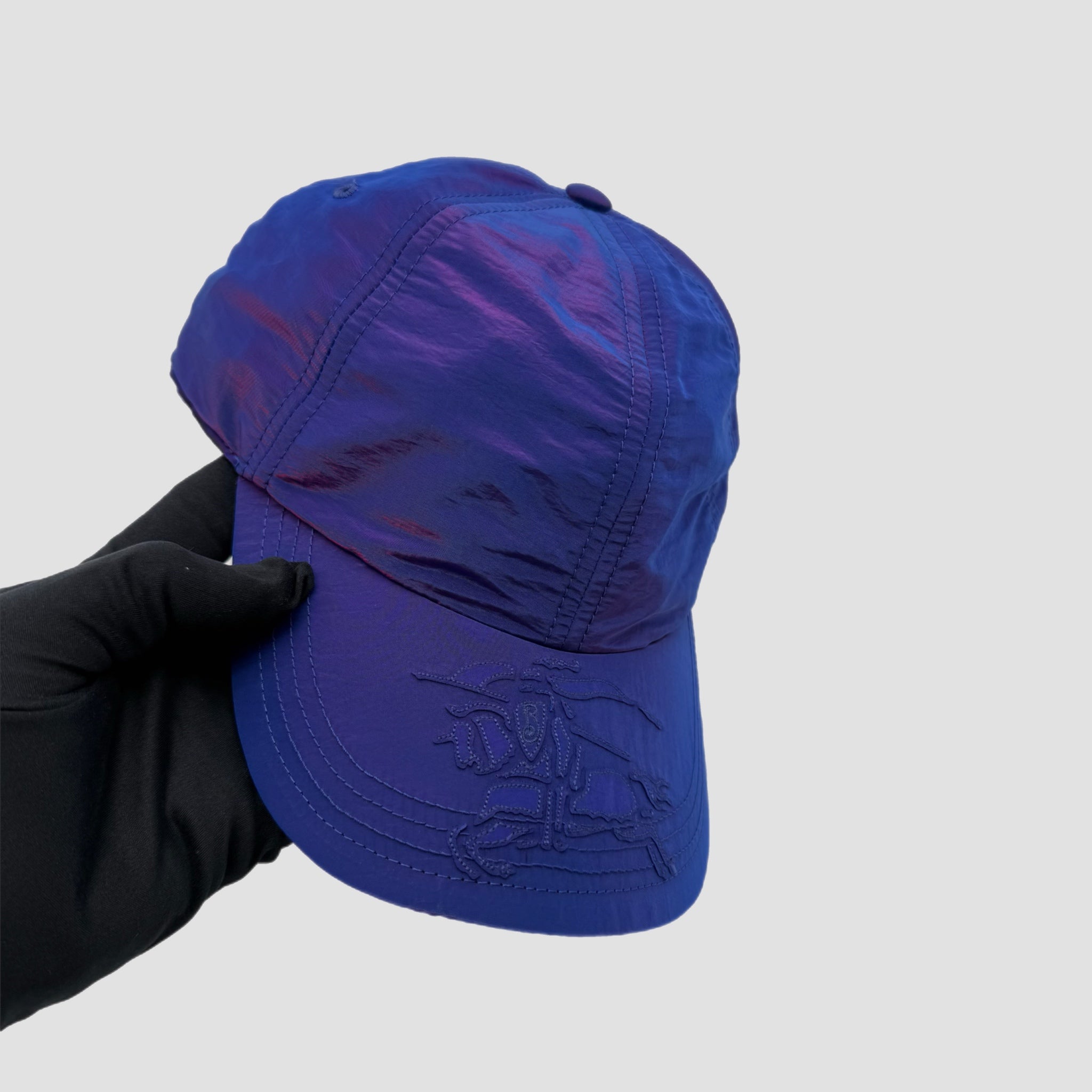 Burberry Nylon Blend Baseball Cap