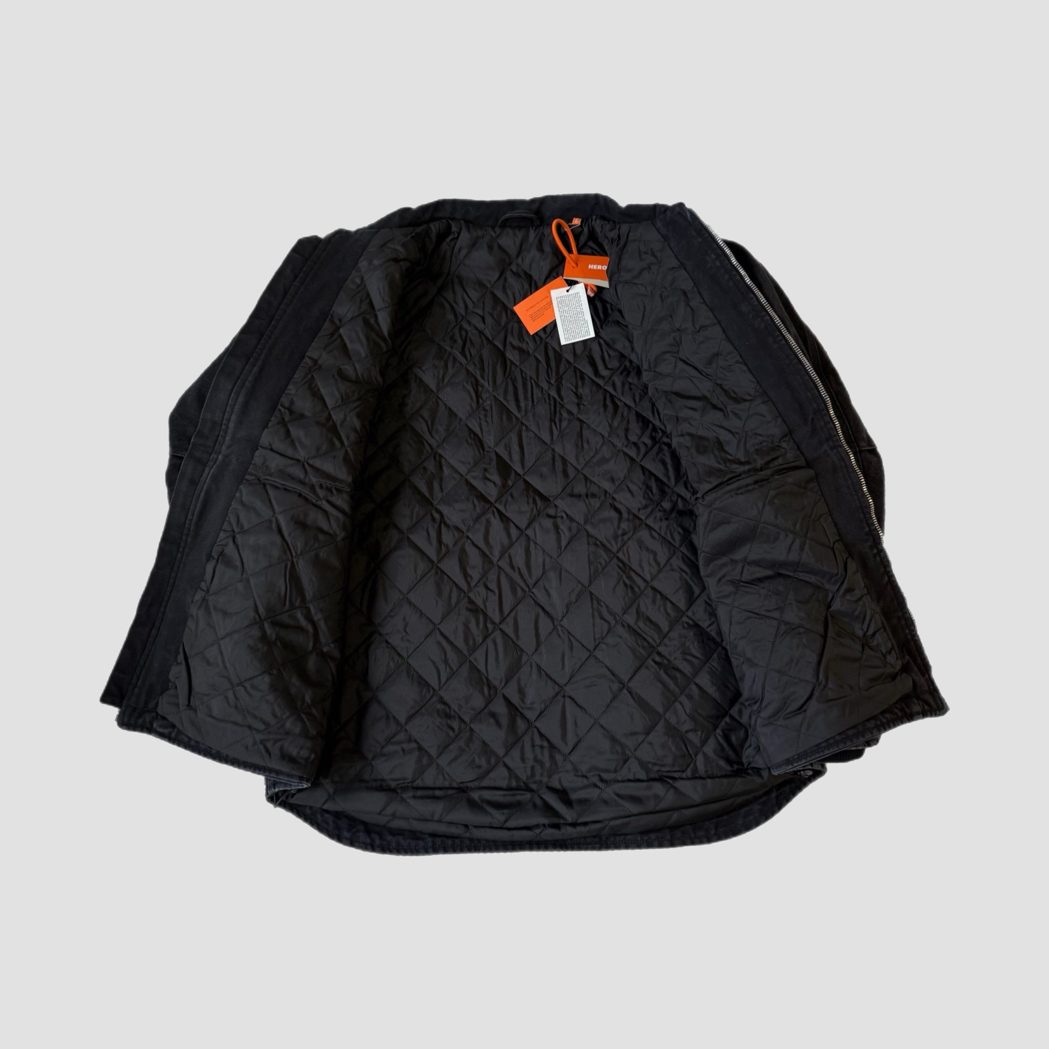 Heron Preston CTNMB Canvas Padded Trucker Jacket