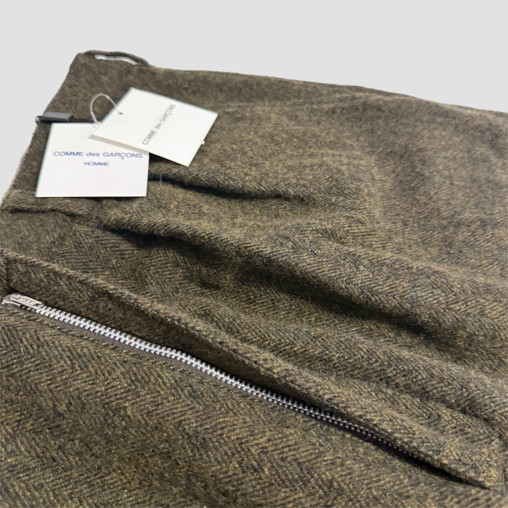 CDG Comme Des Garcons Homme Wool Trousers