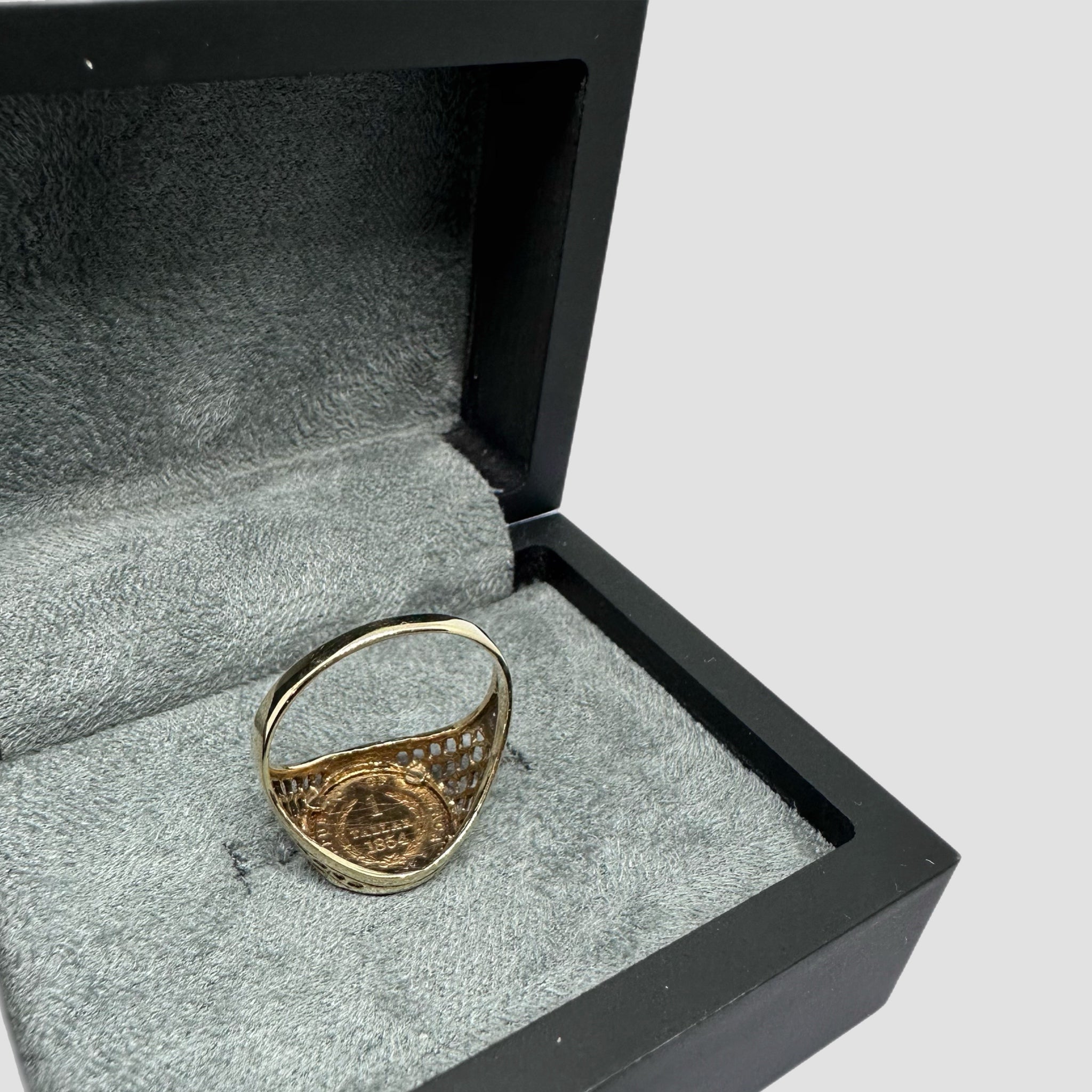 9ct One Tallar Coin Ring