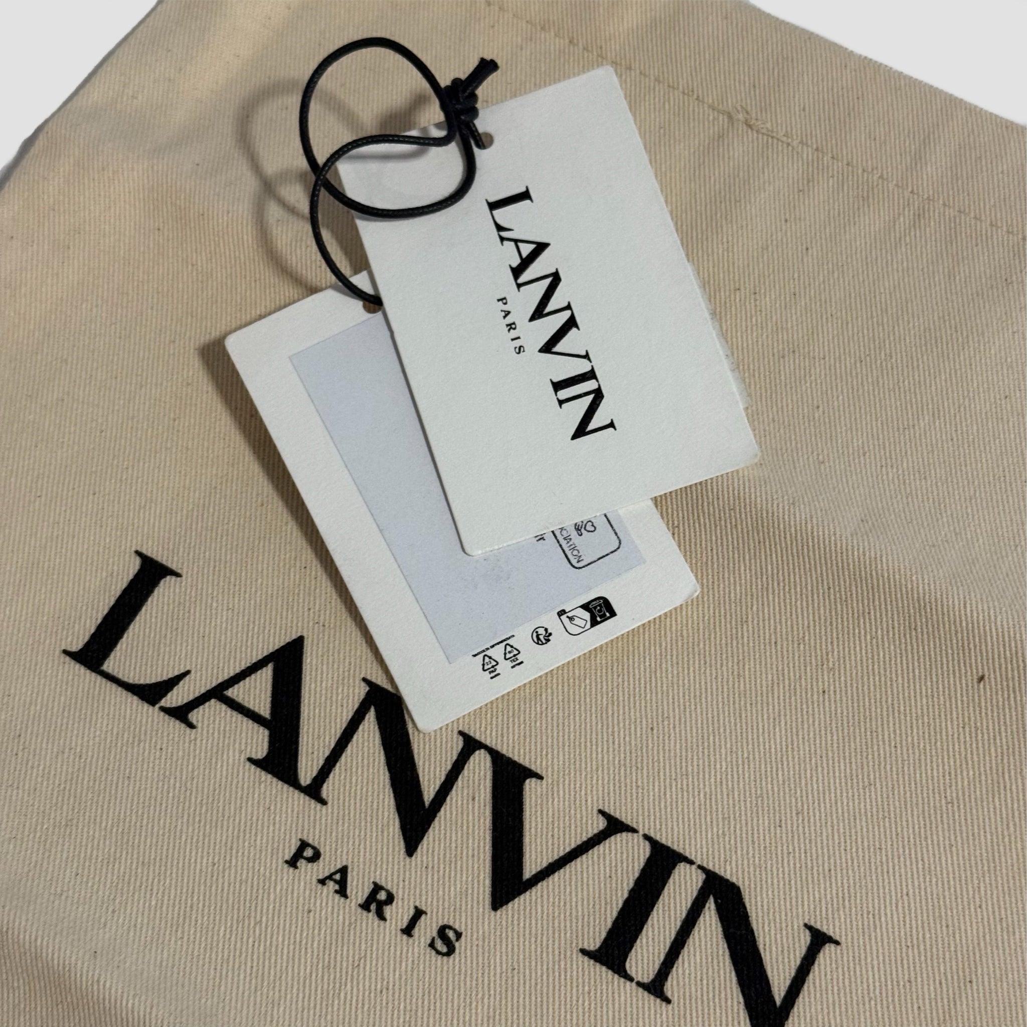 Lanvin X Future Silk Travel Kit Black