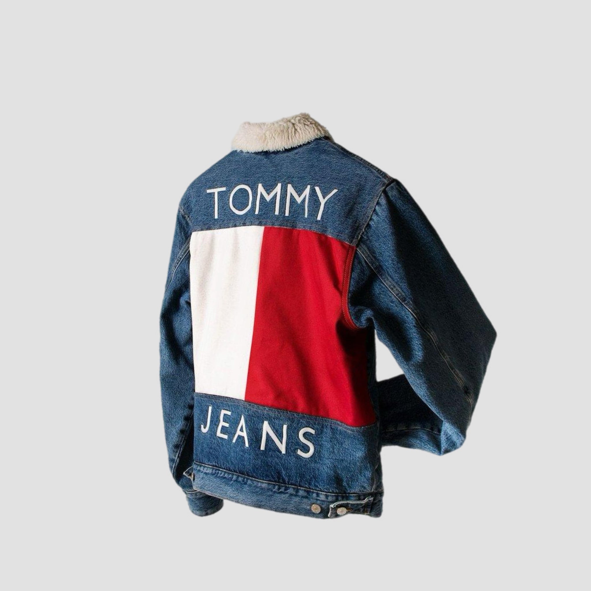 Tommy Jeans ‘Archivr’ Sherpa Denim Jacket