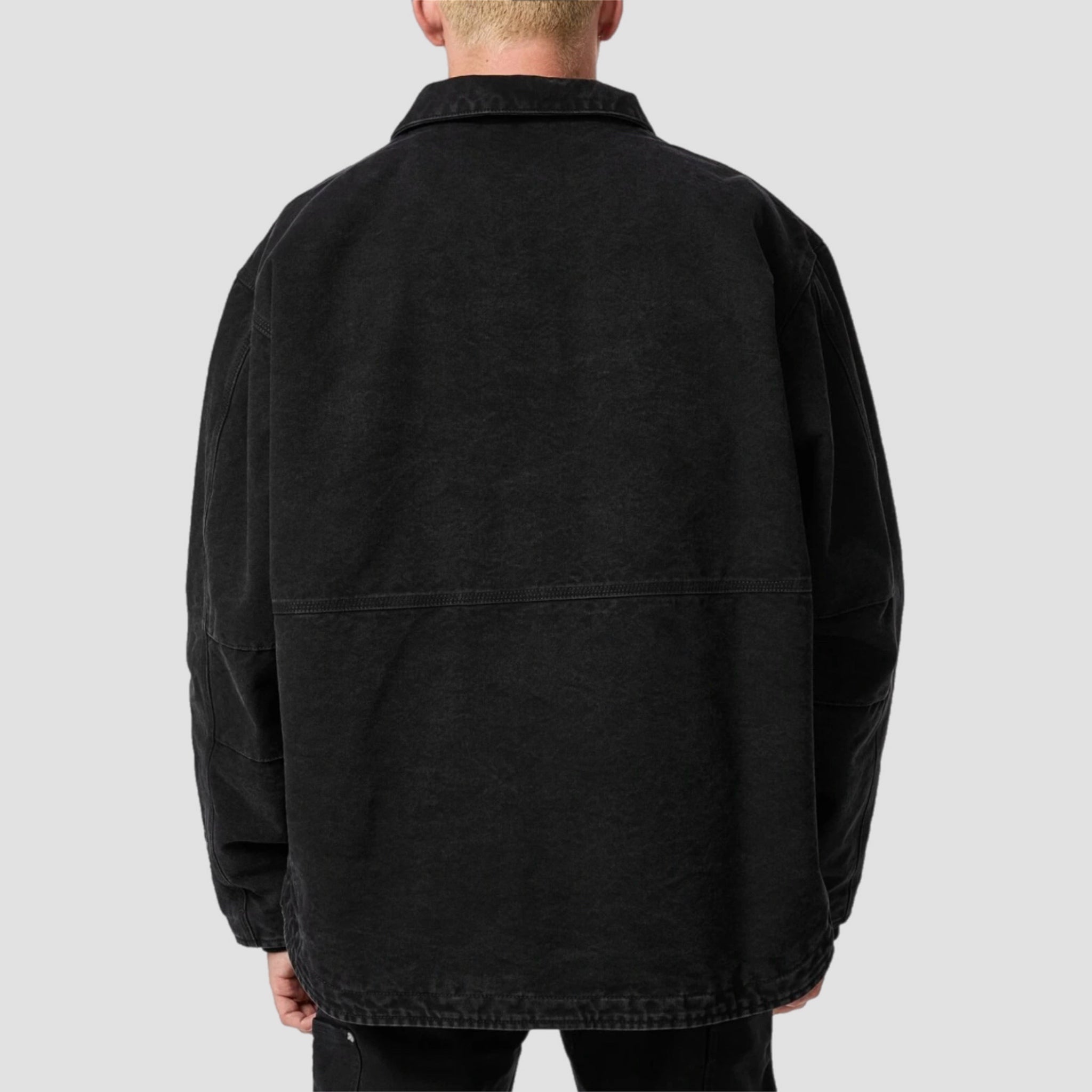 Heron Preston CTNMB Canvas Padded Trucker Jacket