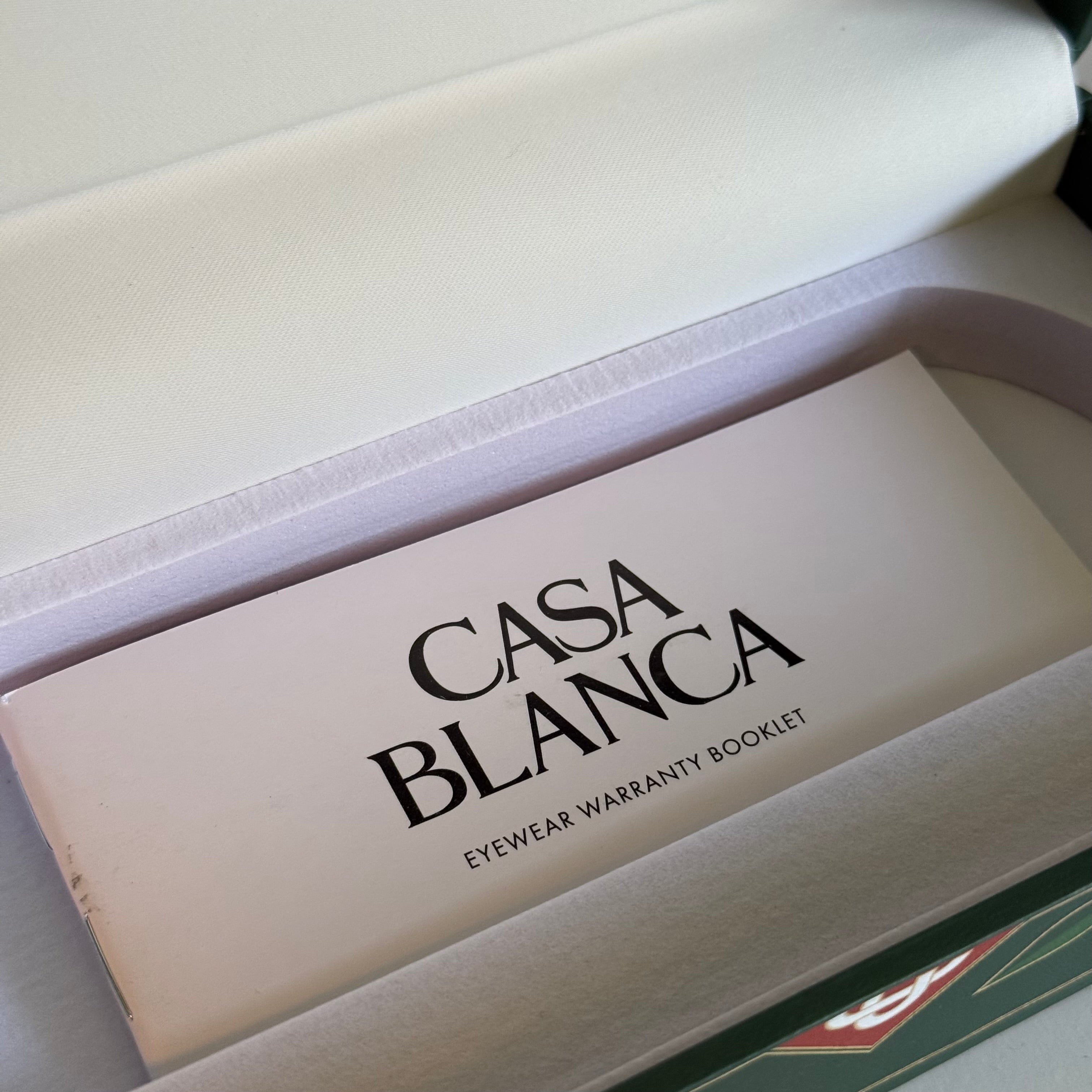 Casablanca Stainless Steel Aviator Sunglasses
