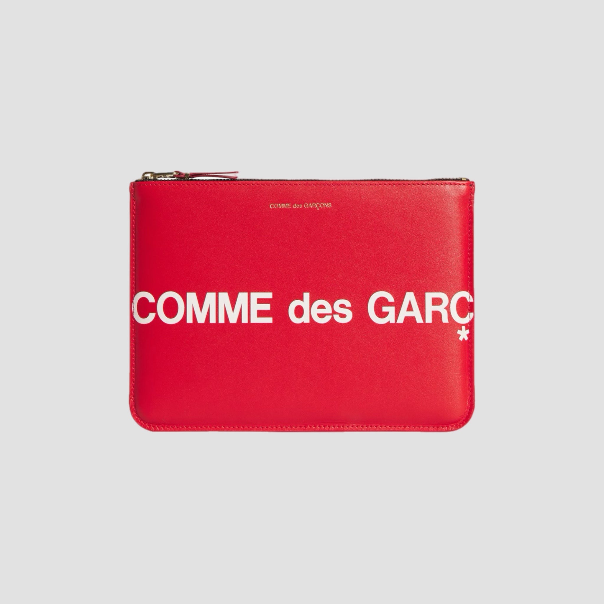 Comme Des Garcons CDG Large Leather Pouch Wallet