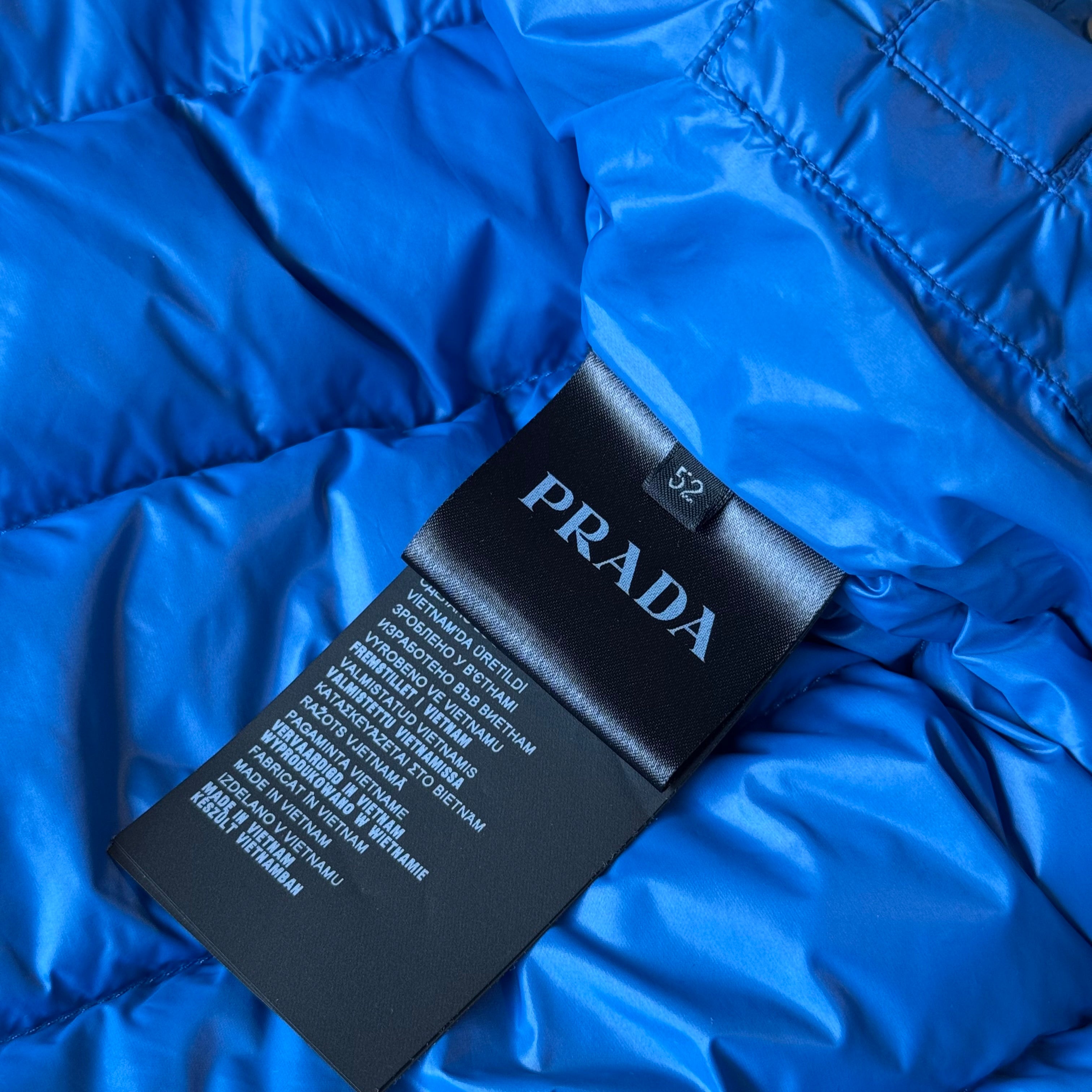 Prada Milano Gilet Baby Blue