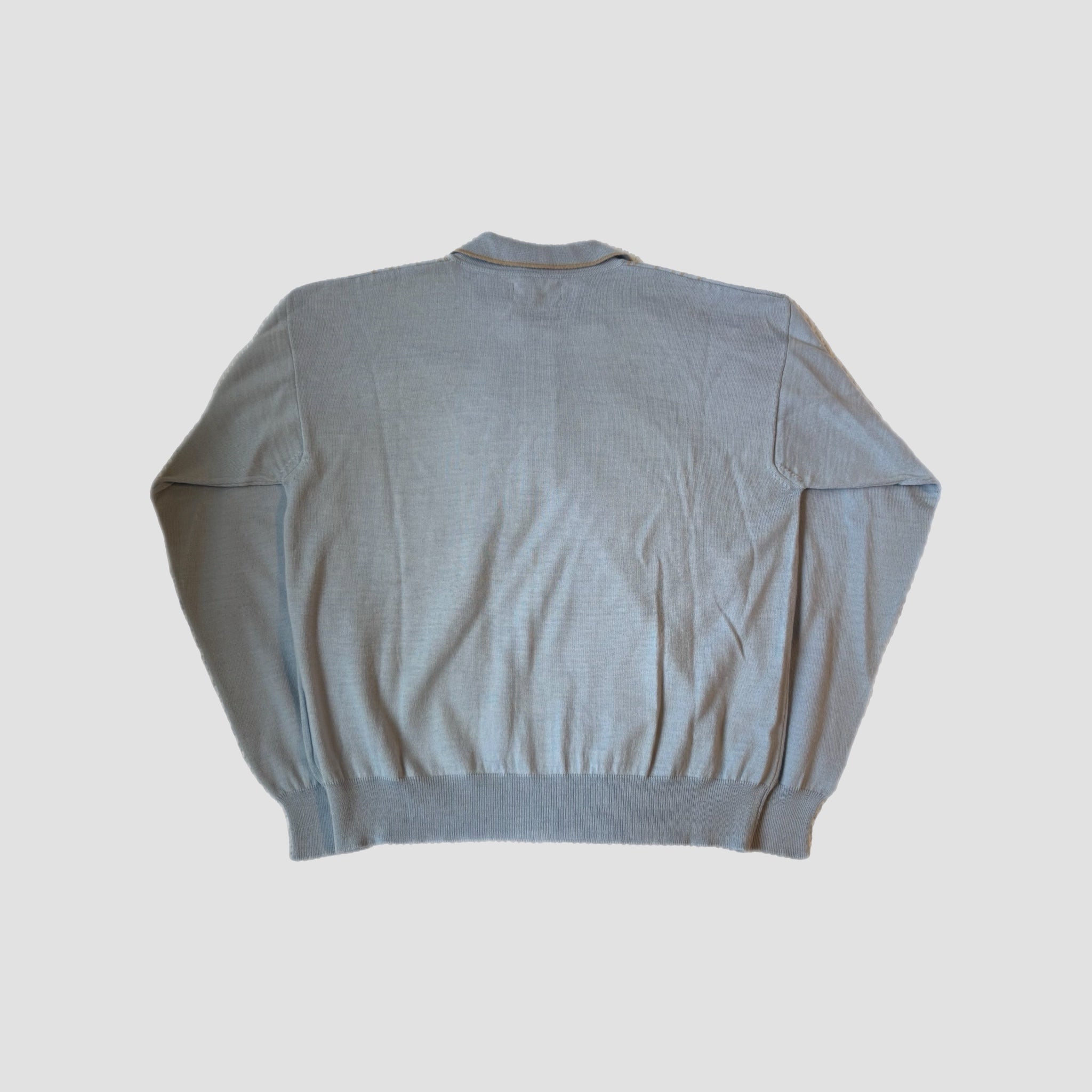 Paccbet Zipped Merino Wool Cardigan