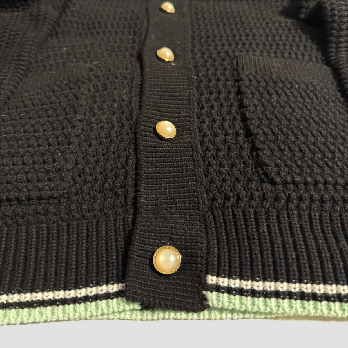 Casablanca Crochet LS Shirt