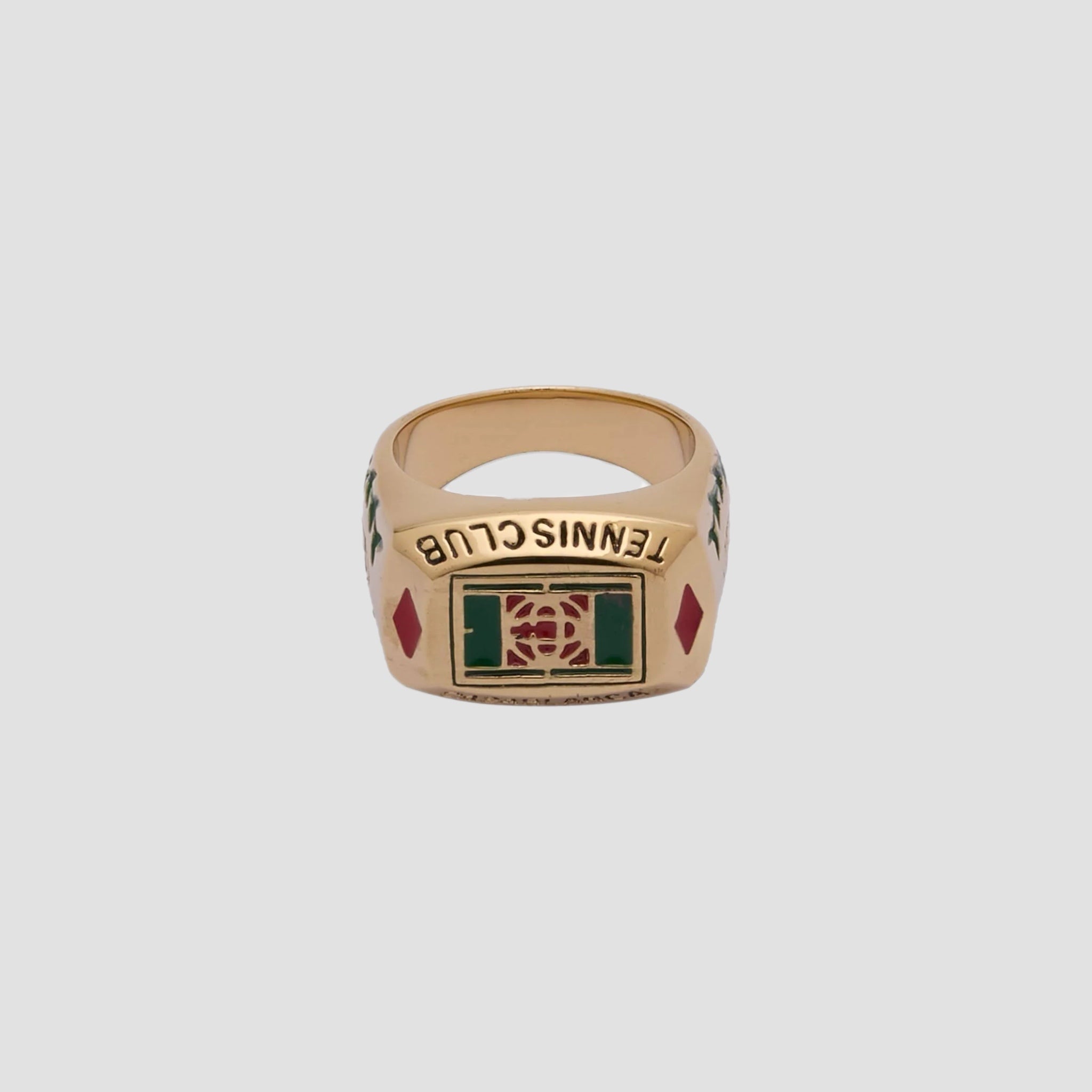 Casablanca Tennis Club Ring Gold S