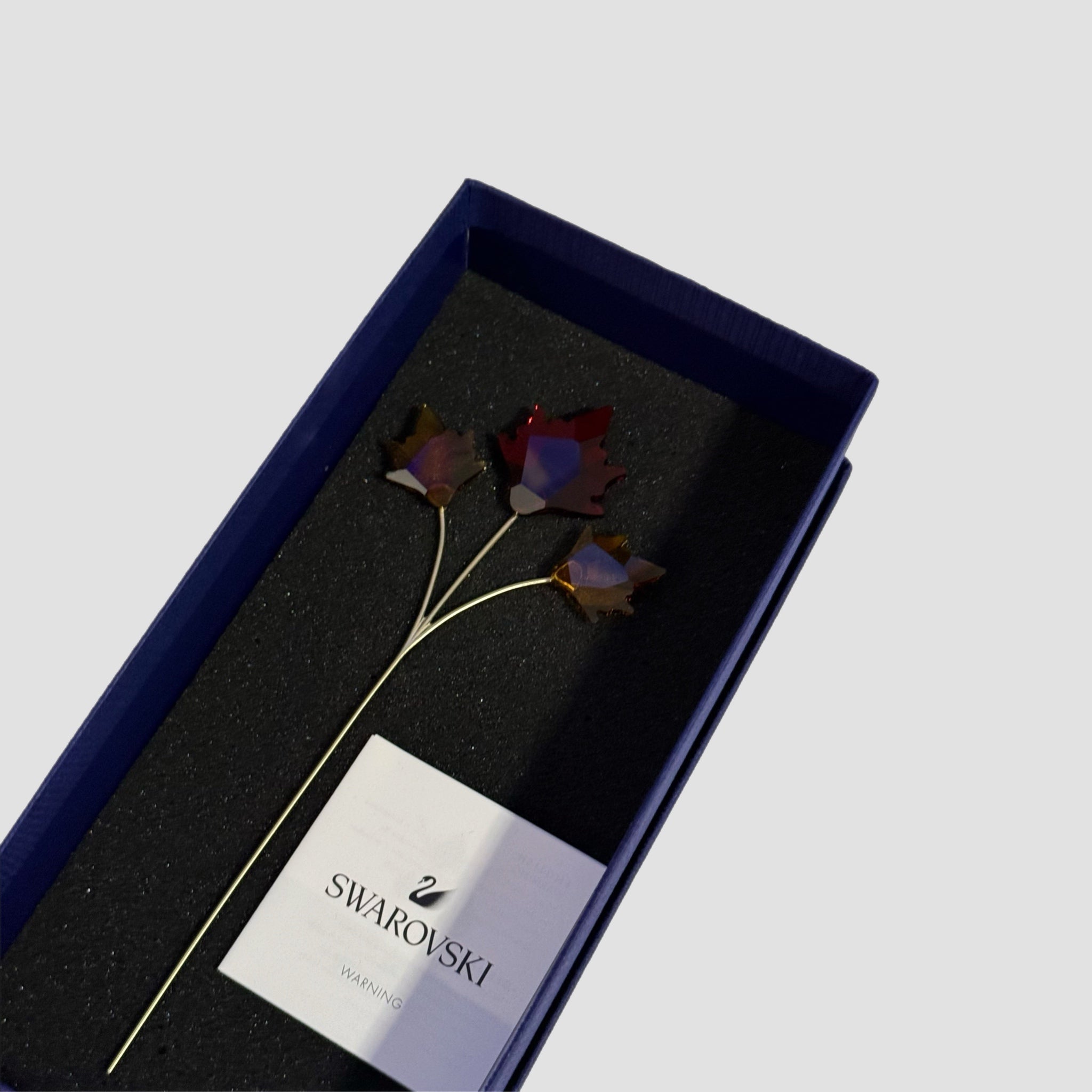 Swarovski Garden Tales Holly Leaves Ornament