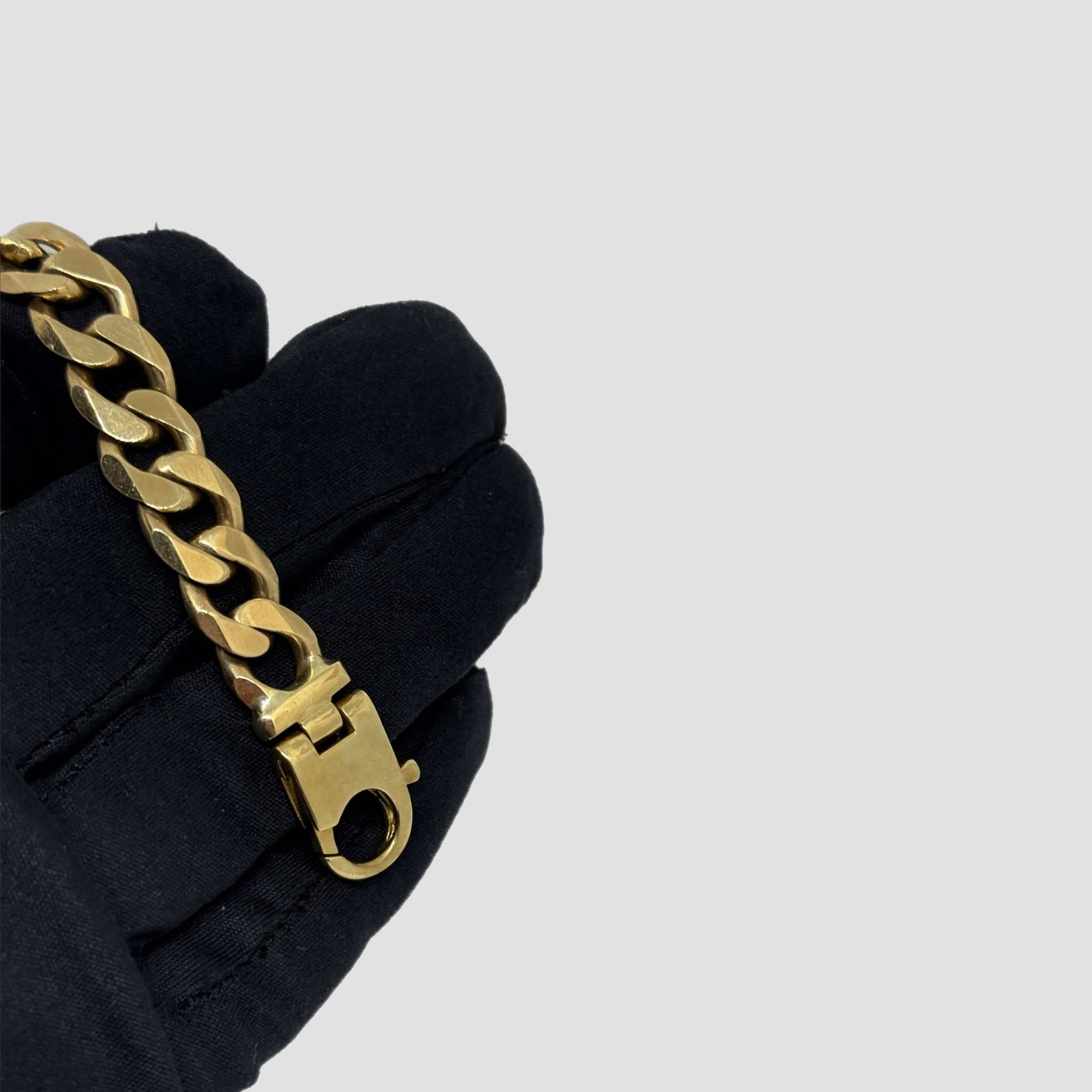 9ct Solid Chaps Curb Bracelet