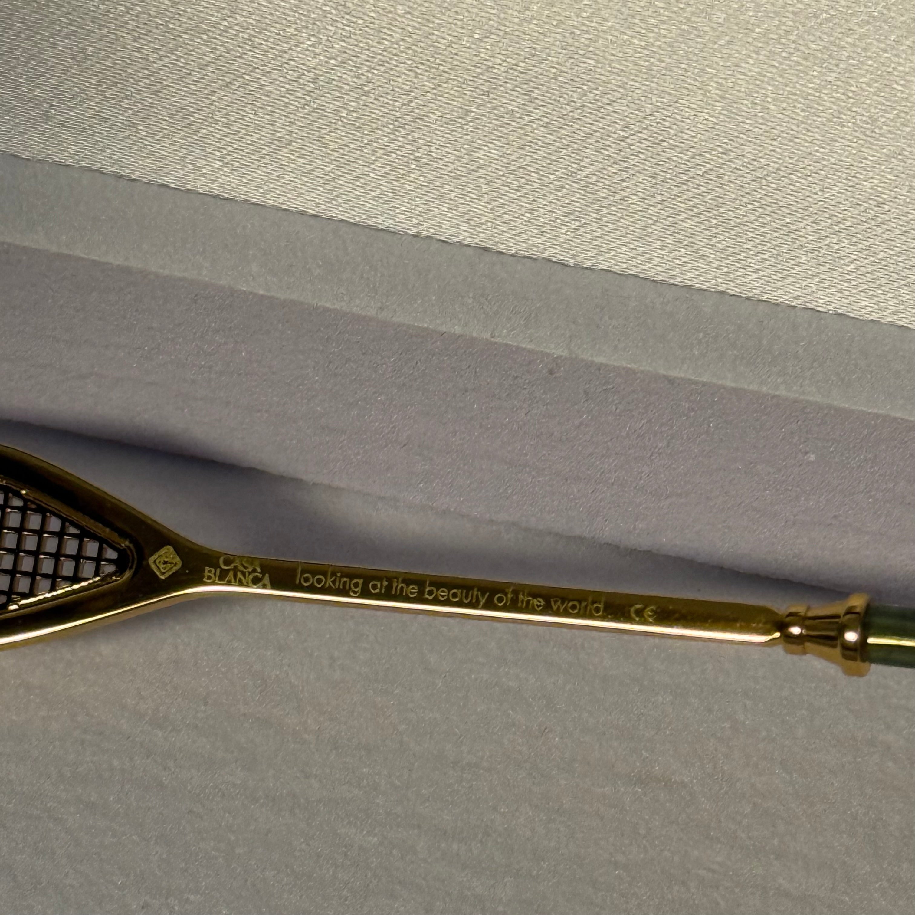 Casablanca Square Metal-frame Sunglasses
