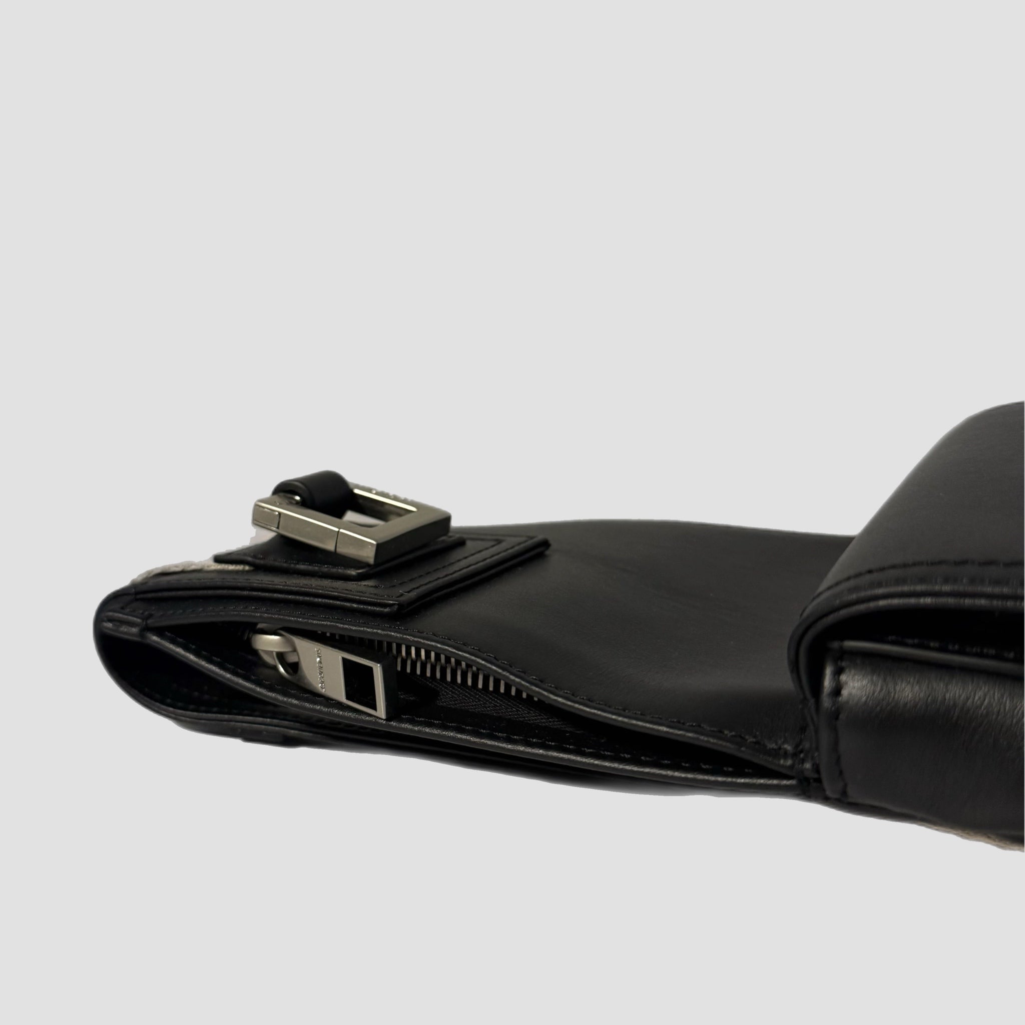 Jacquemus La Banane Cuerda Side Bag Black
