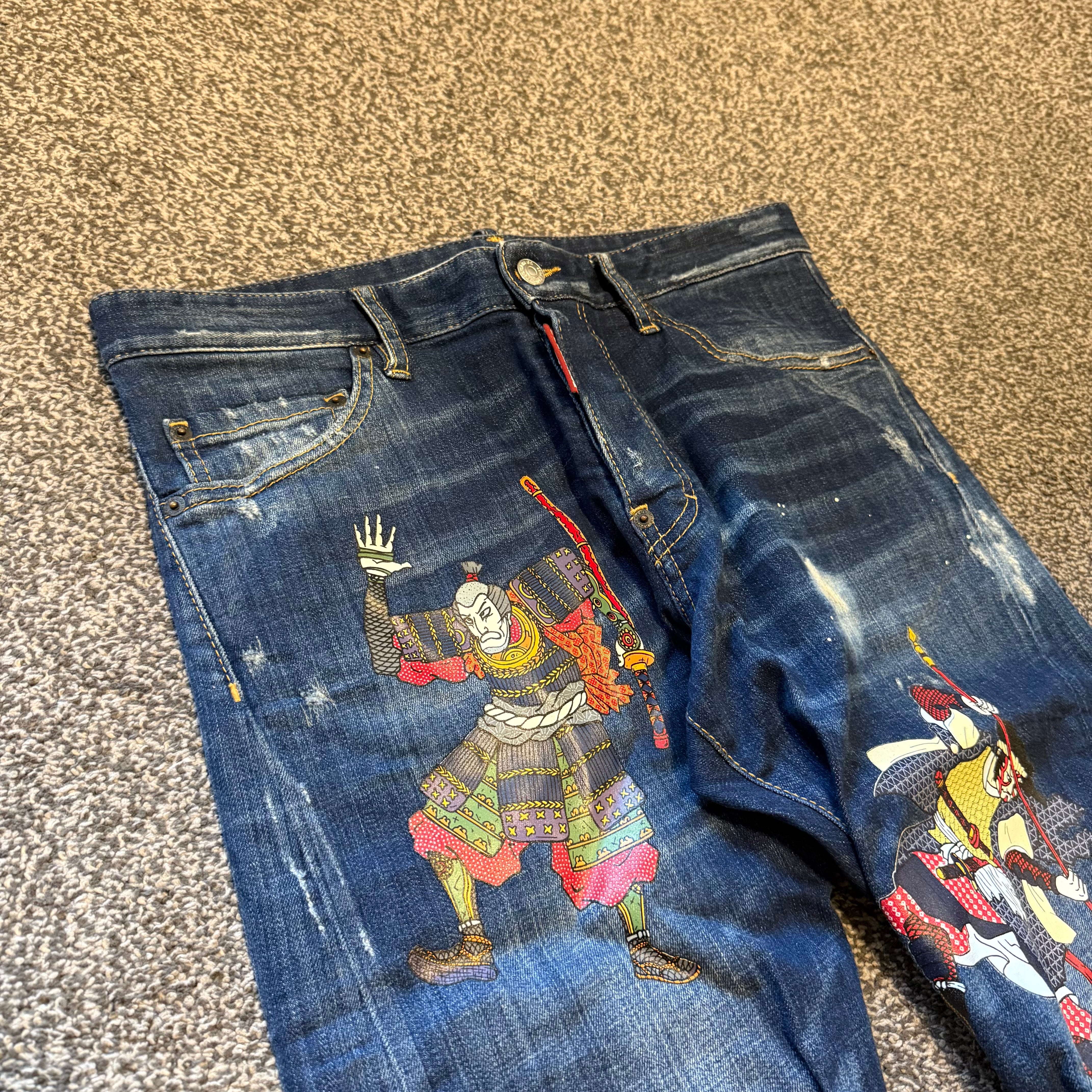 Dsquared2 Samurai Slim Fit Jeans
