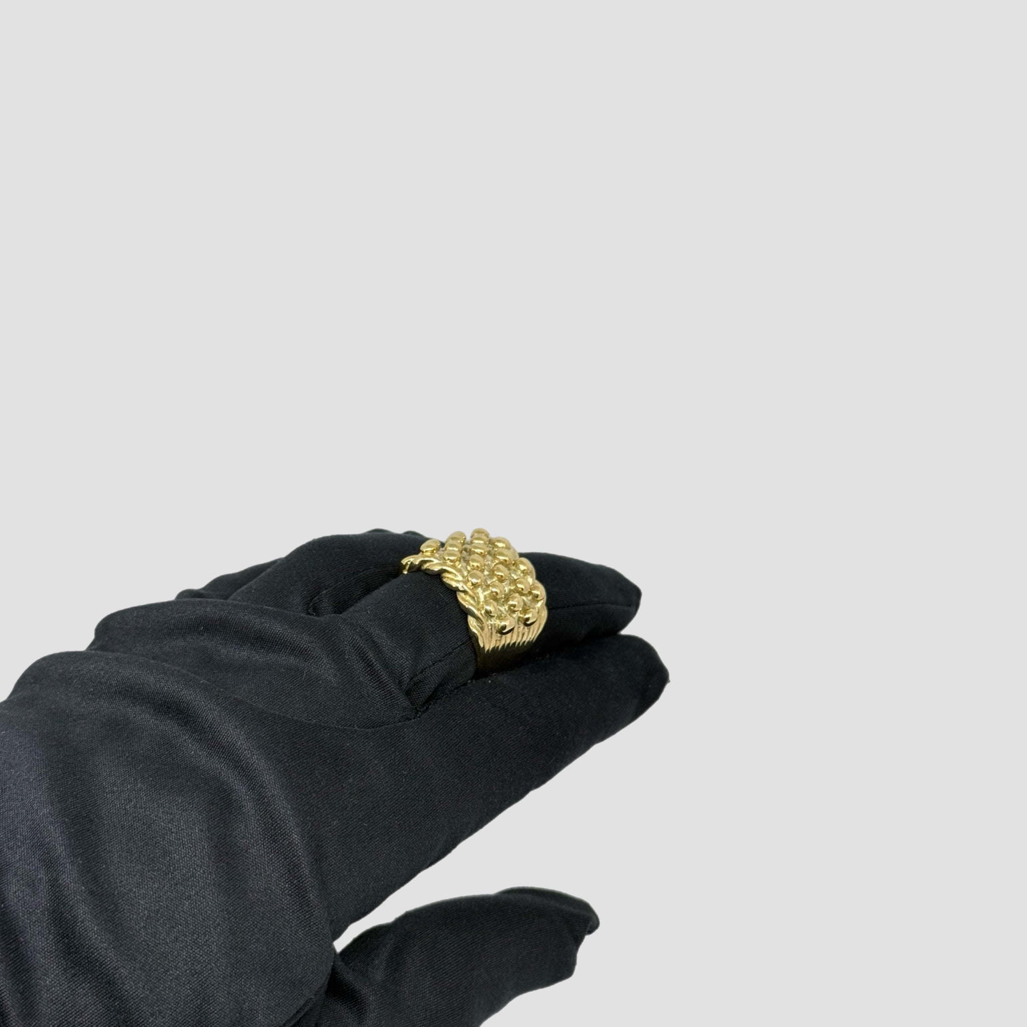 9ct 5 Row Keeper Ring