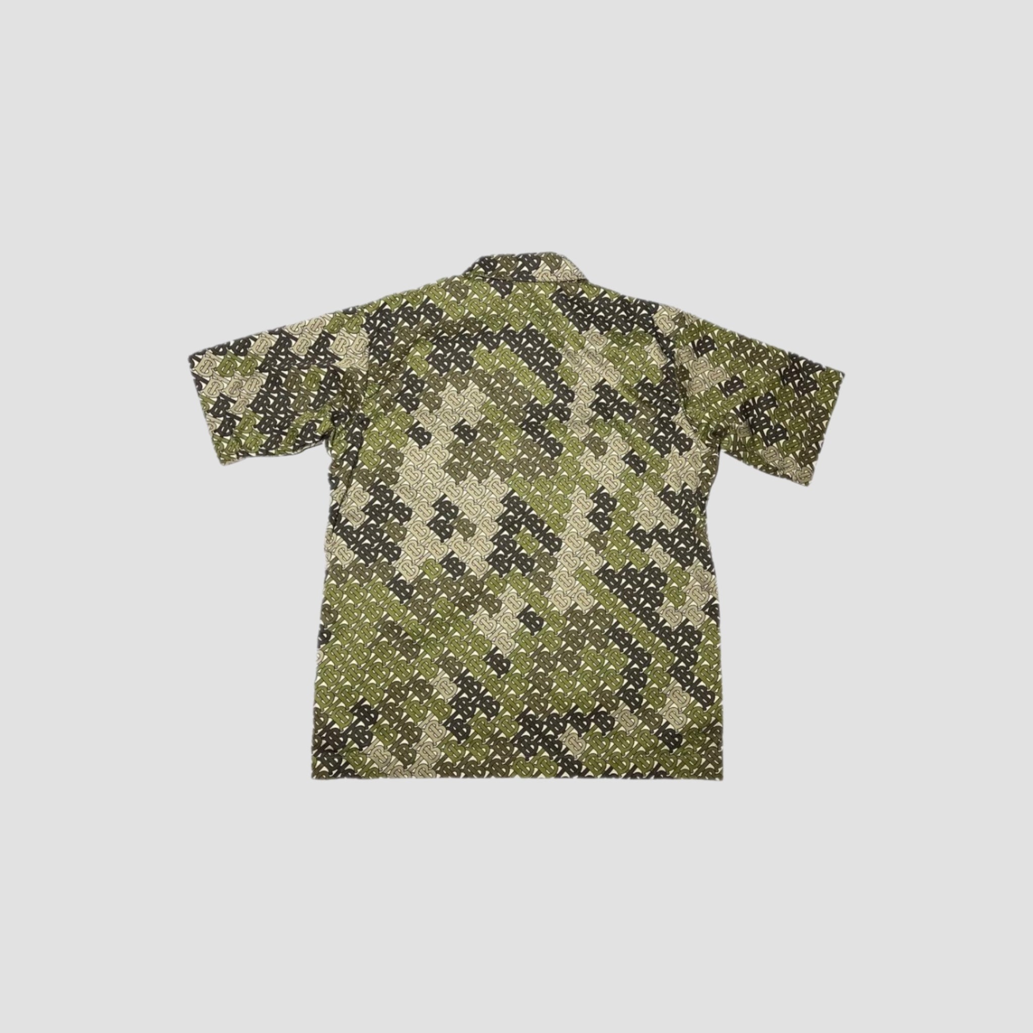 Burberry TB Monogram Camouflage Shirt Original Allure