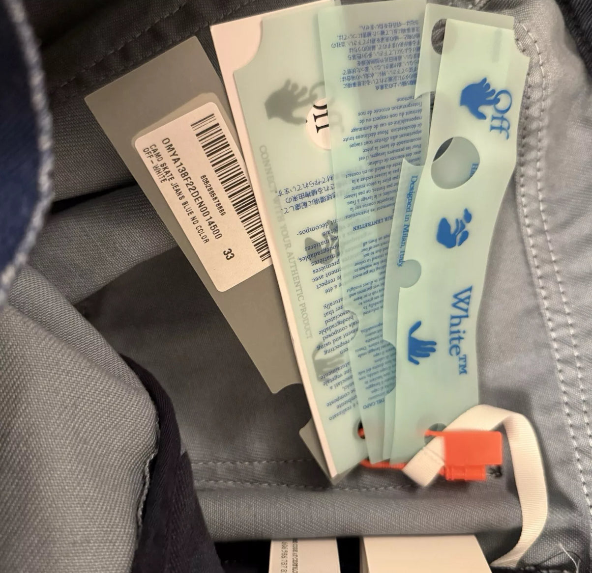 Off-White Camo Skate Jeans