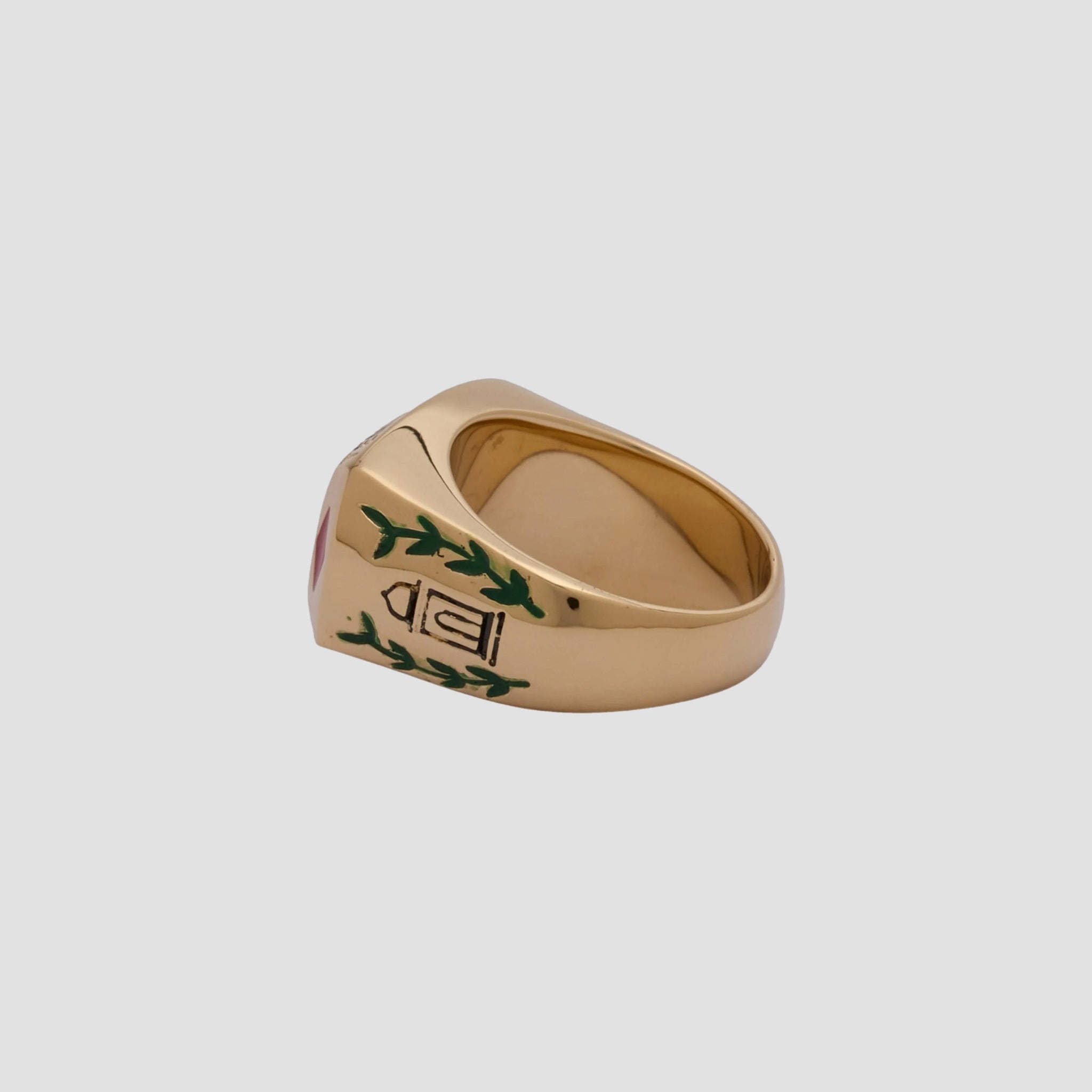 Casablanca Tennis Club Ring Gold S