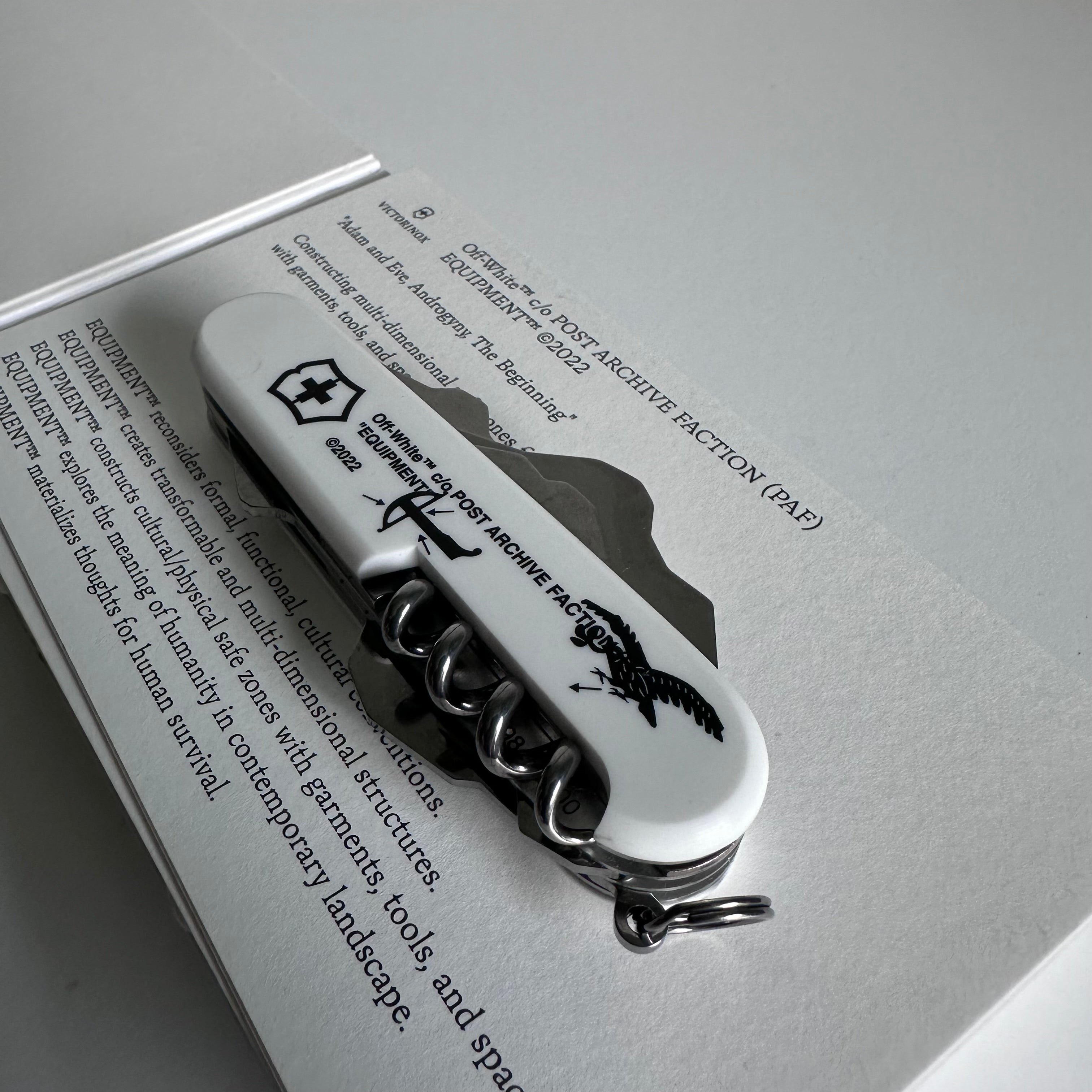 Off-White X PAF Equipment Victorniox Army Knife
