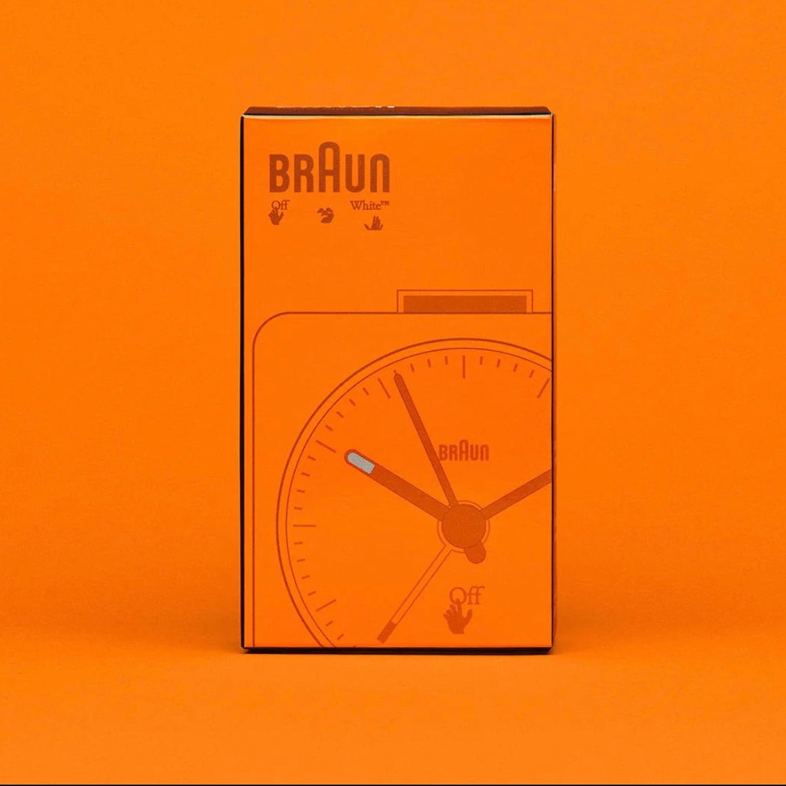 Off-White™ x Braun Limited Edition Classic Travel Analogue Alarm Clock