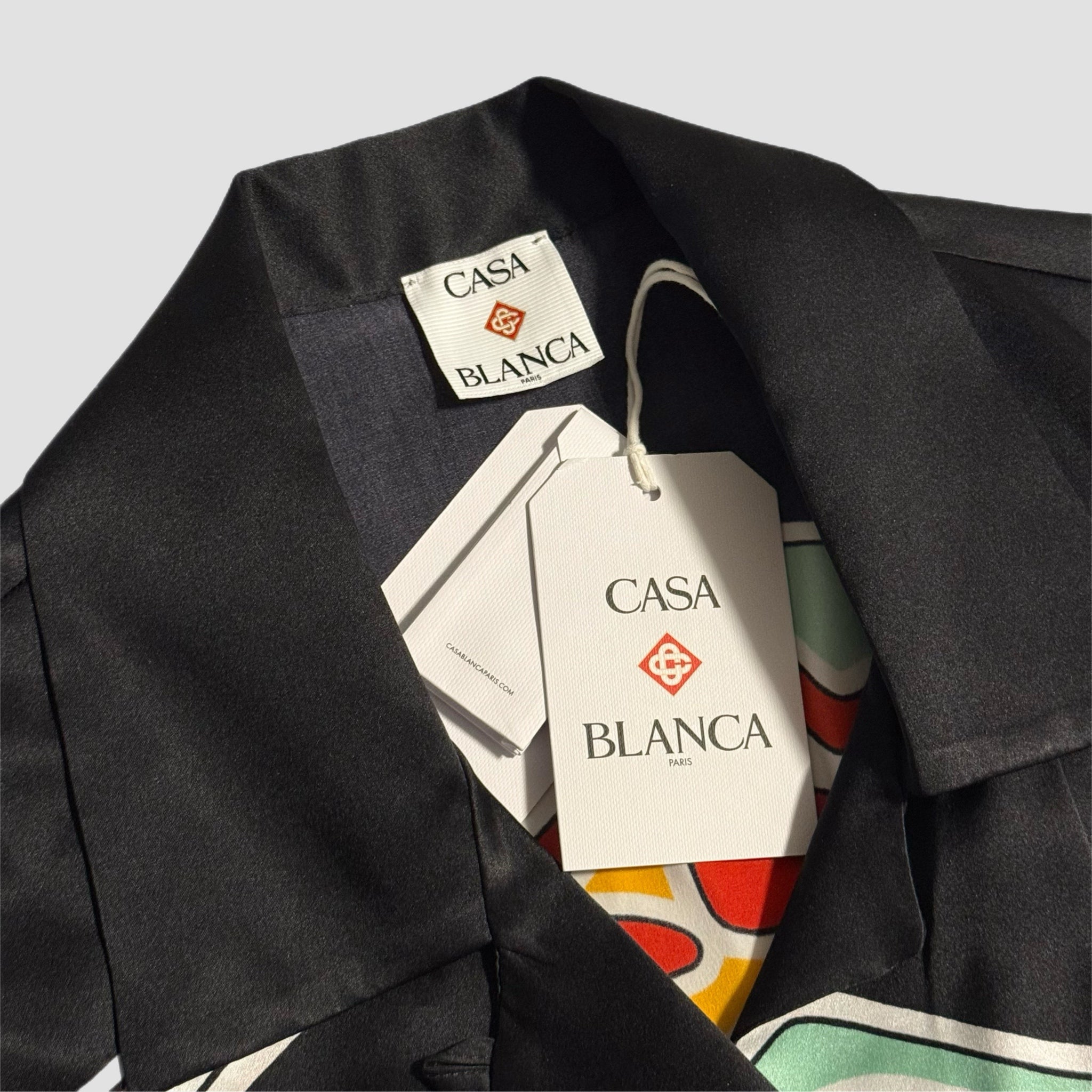 Casablanca Graphic Mountain Silk Shirt