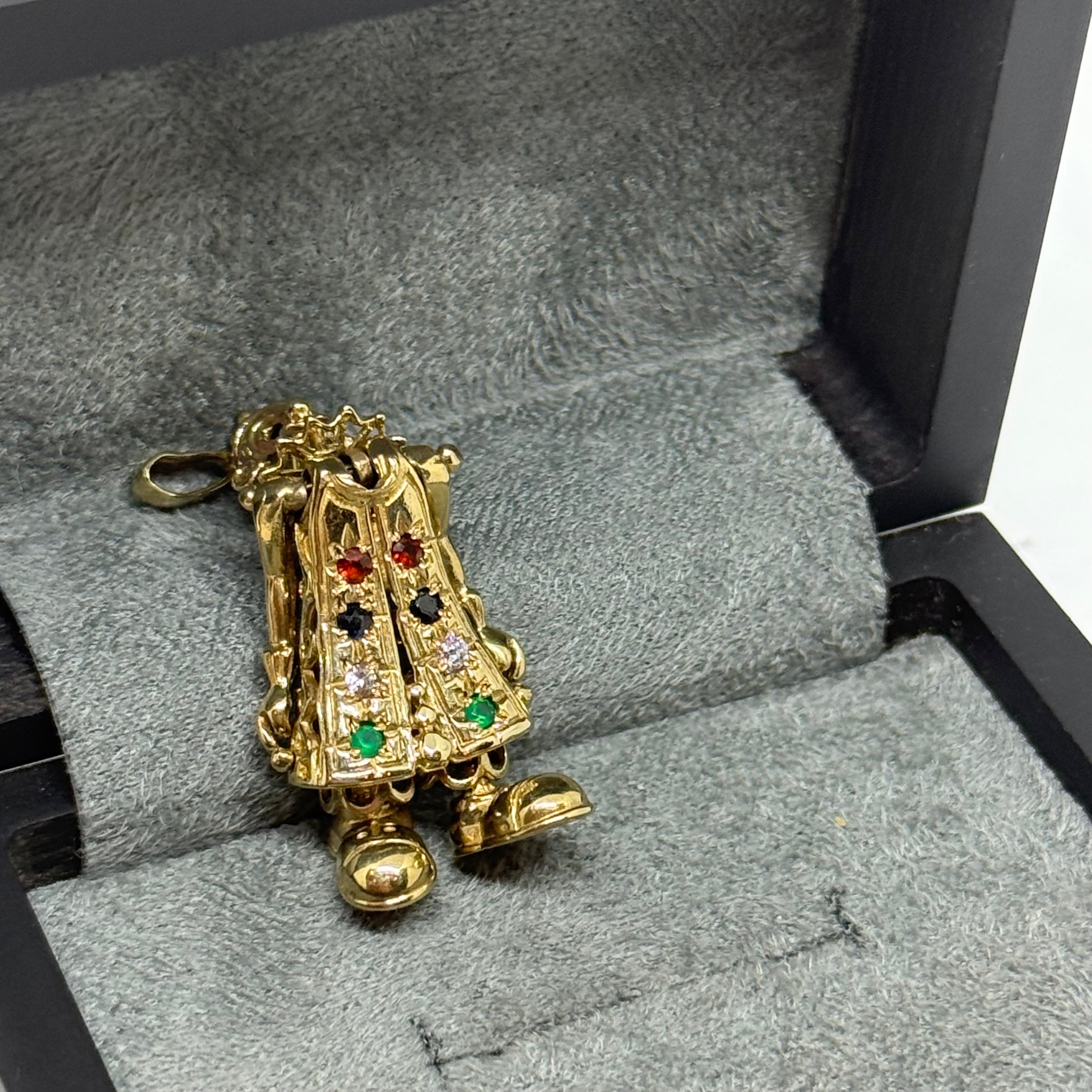 9ct Clown Pendant Charm