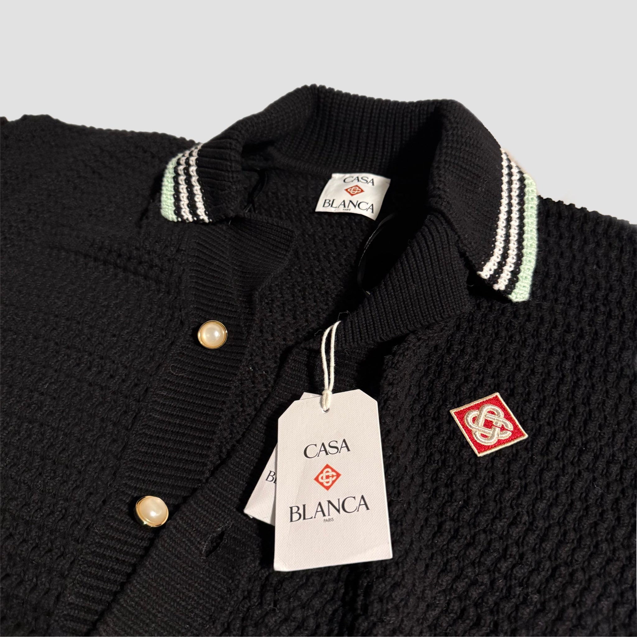 Casablanca Crochet LS Shirt