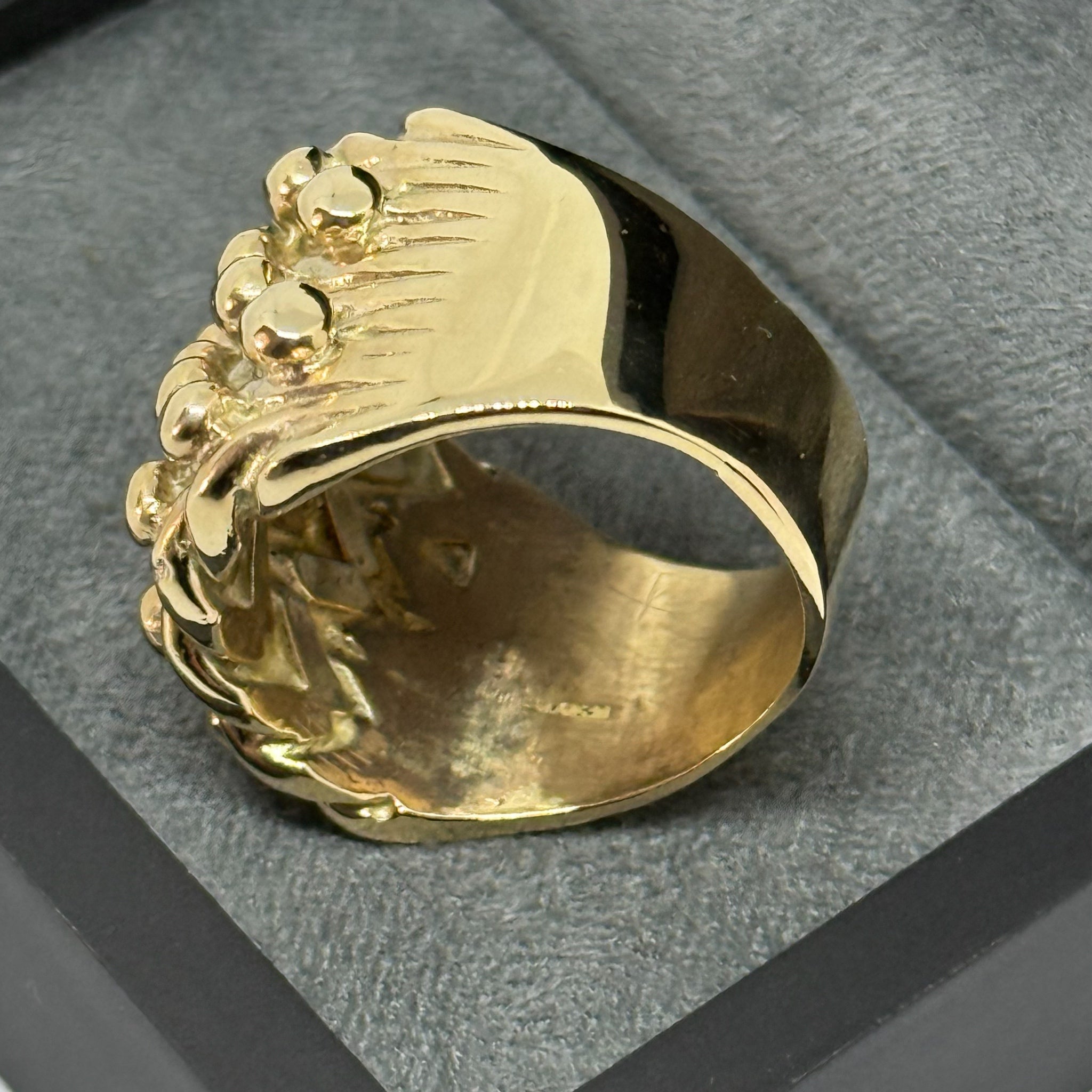 9ct 5 Row Keeper Ring
