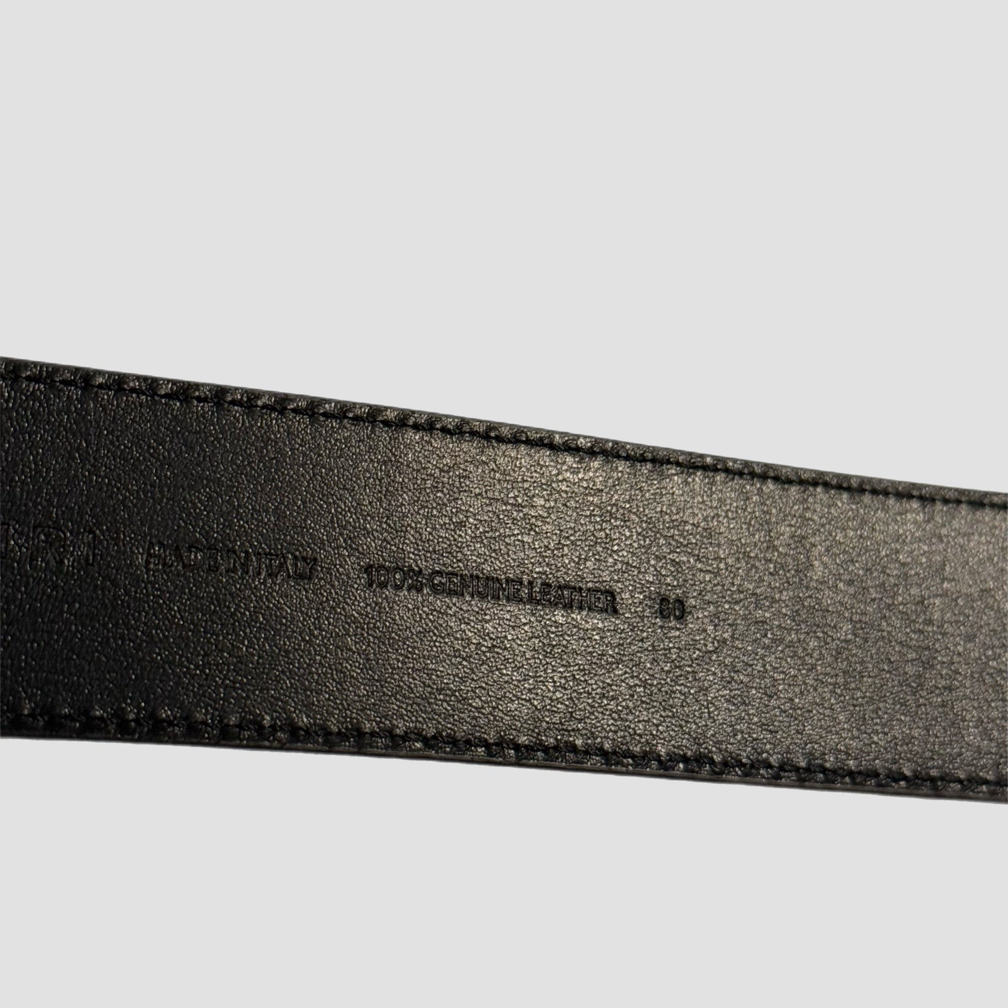 Amiri Nappa Logo Spell Out Belt