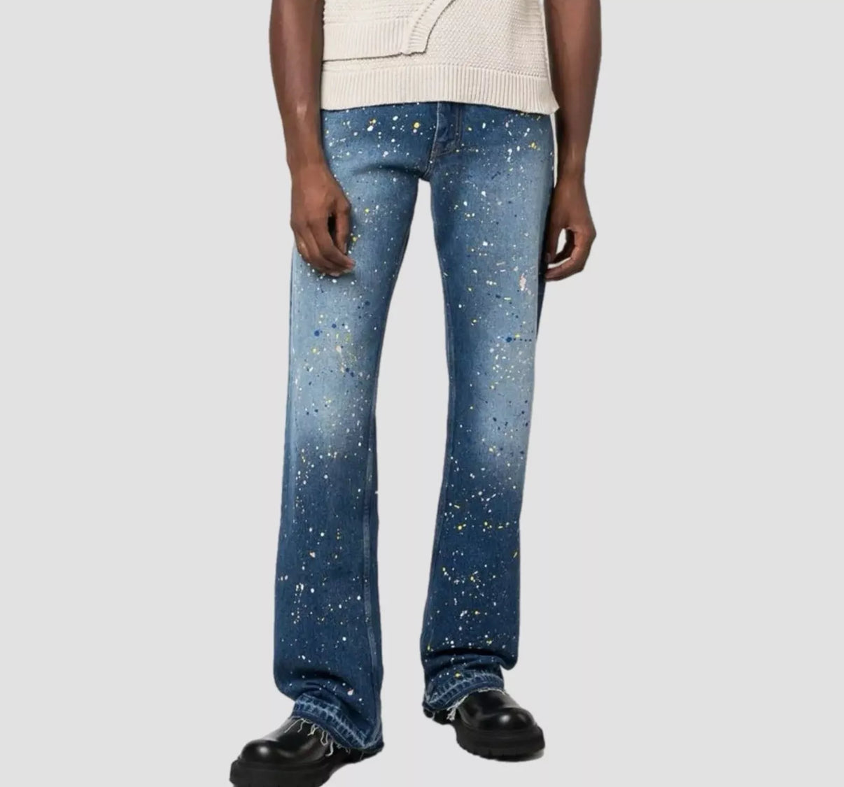 Off-White Paint Splatter Jeans