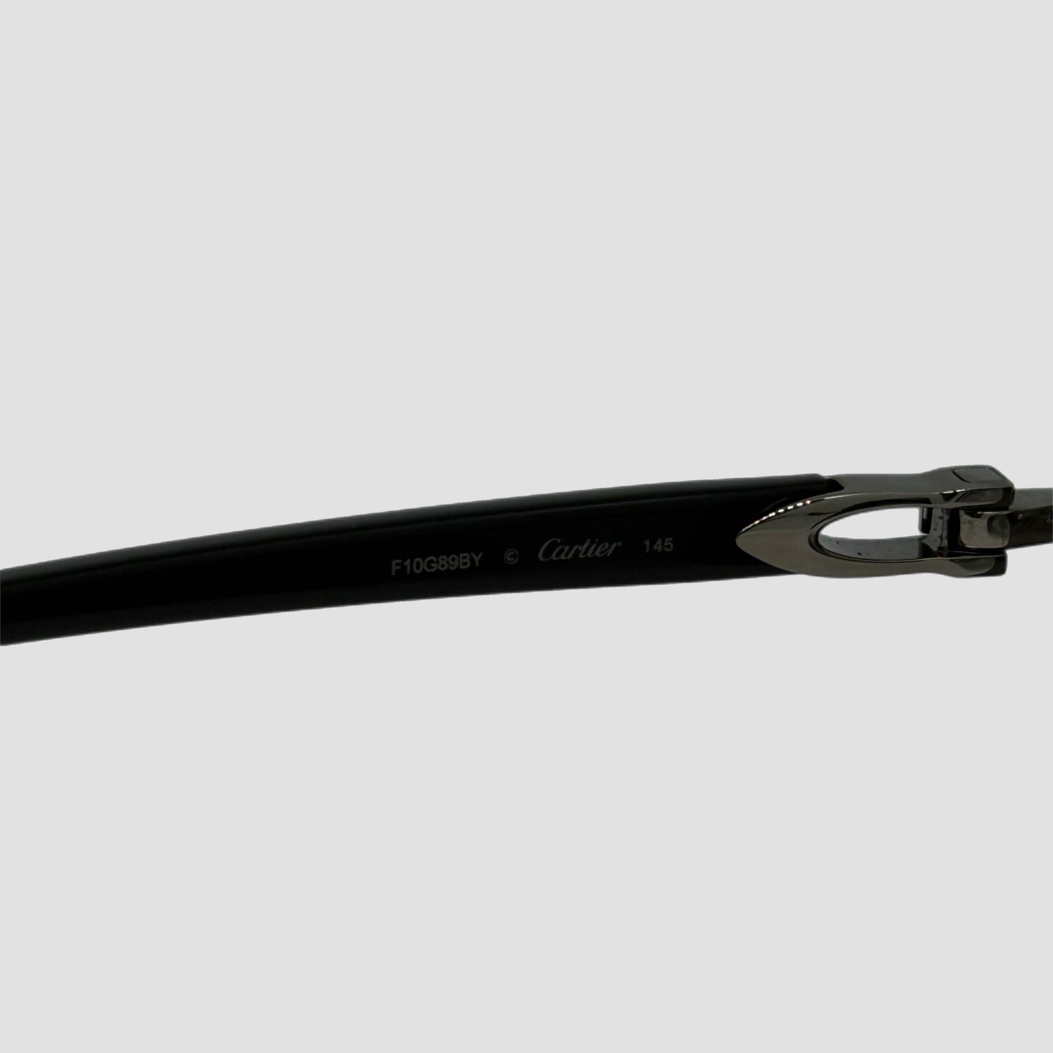 Mens Cartier Frameless Aviator Sunglasses