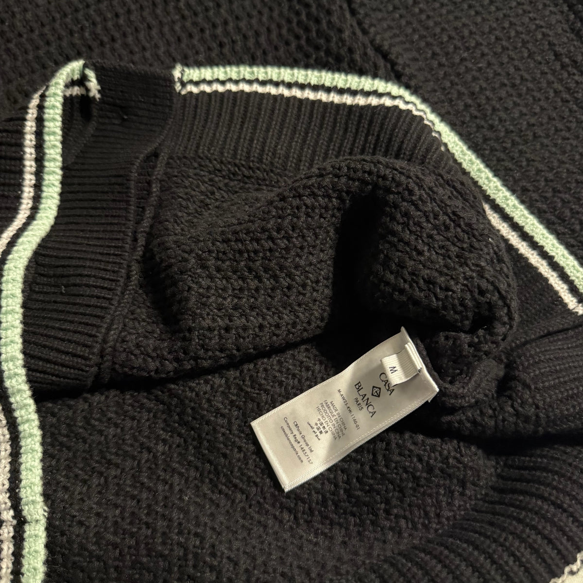Casablanca Crochet LS Shirt
