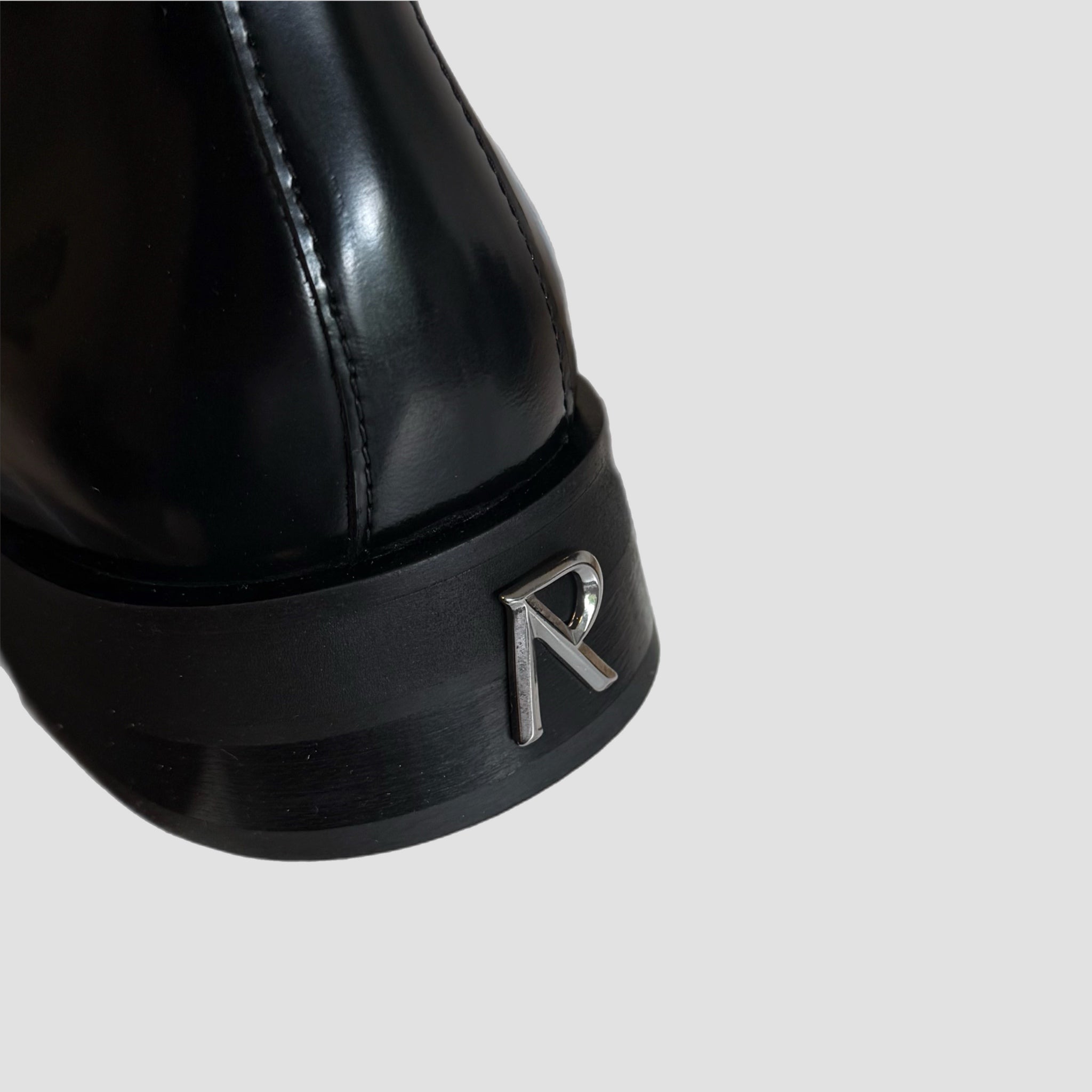 Represent Black Chelsea Boots
